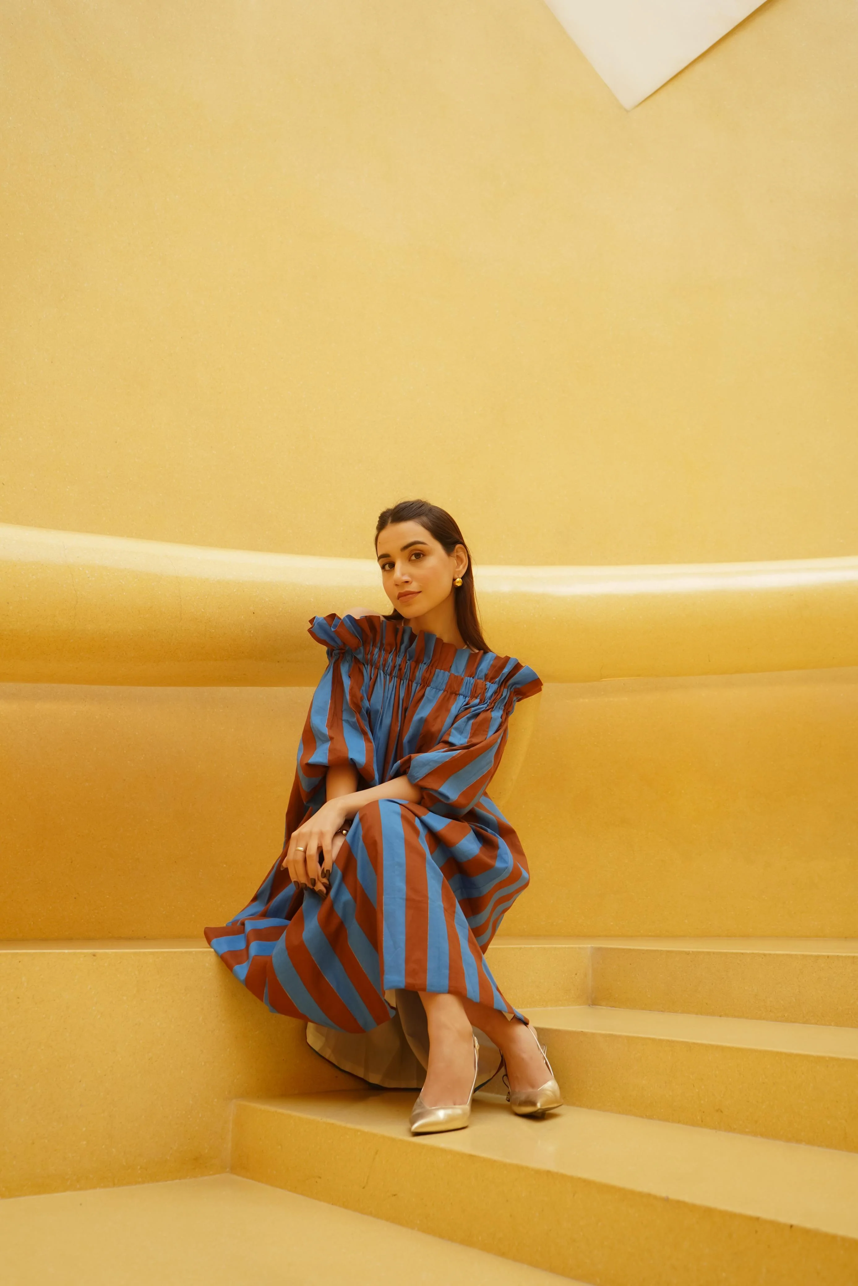 BLOCK STRIPE DRESS - Image 7