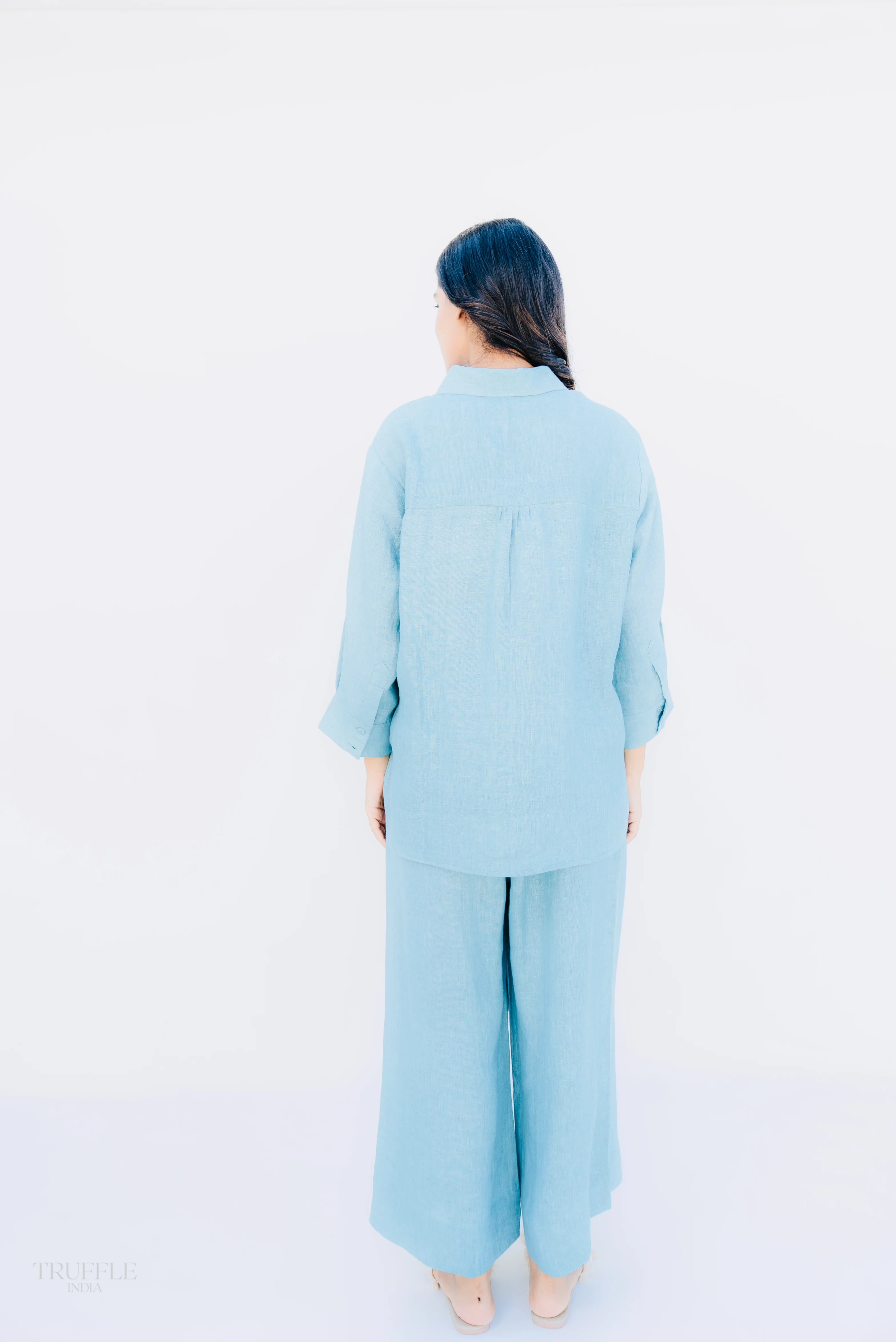 BLUEBERRY LINEN CO-ORD - Image 3
