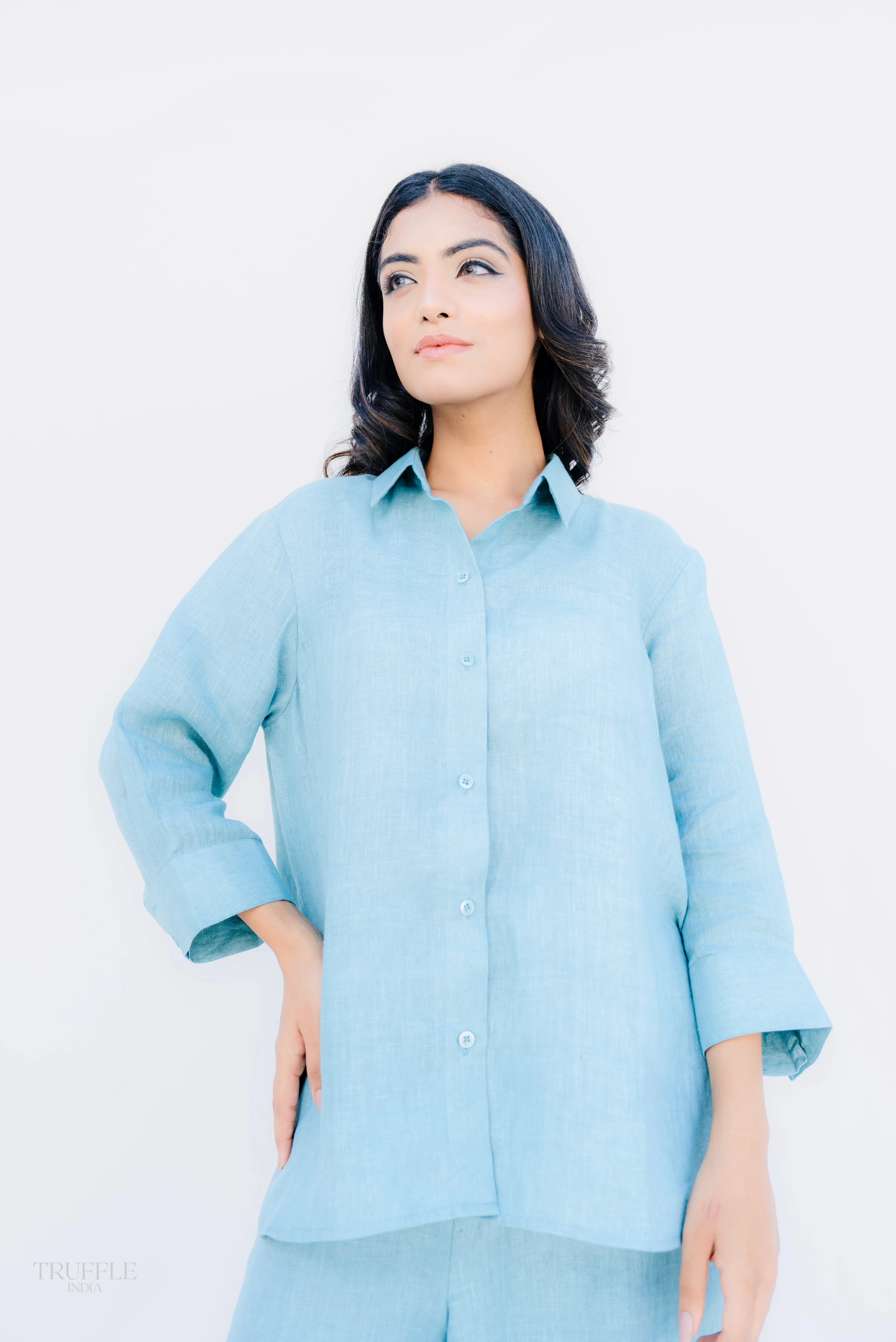 BLUEBERRY LINEN CO-ORD - Image 6
