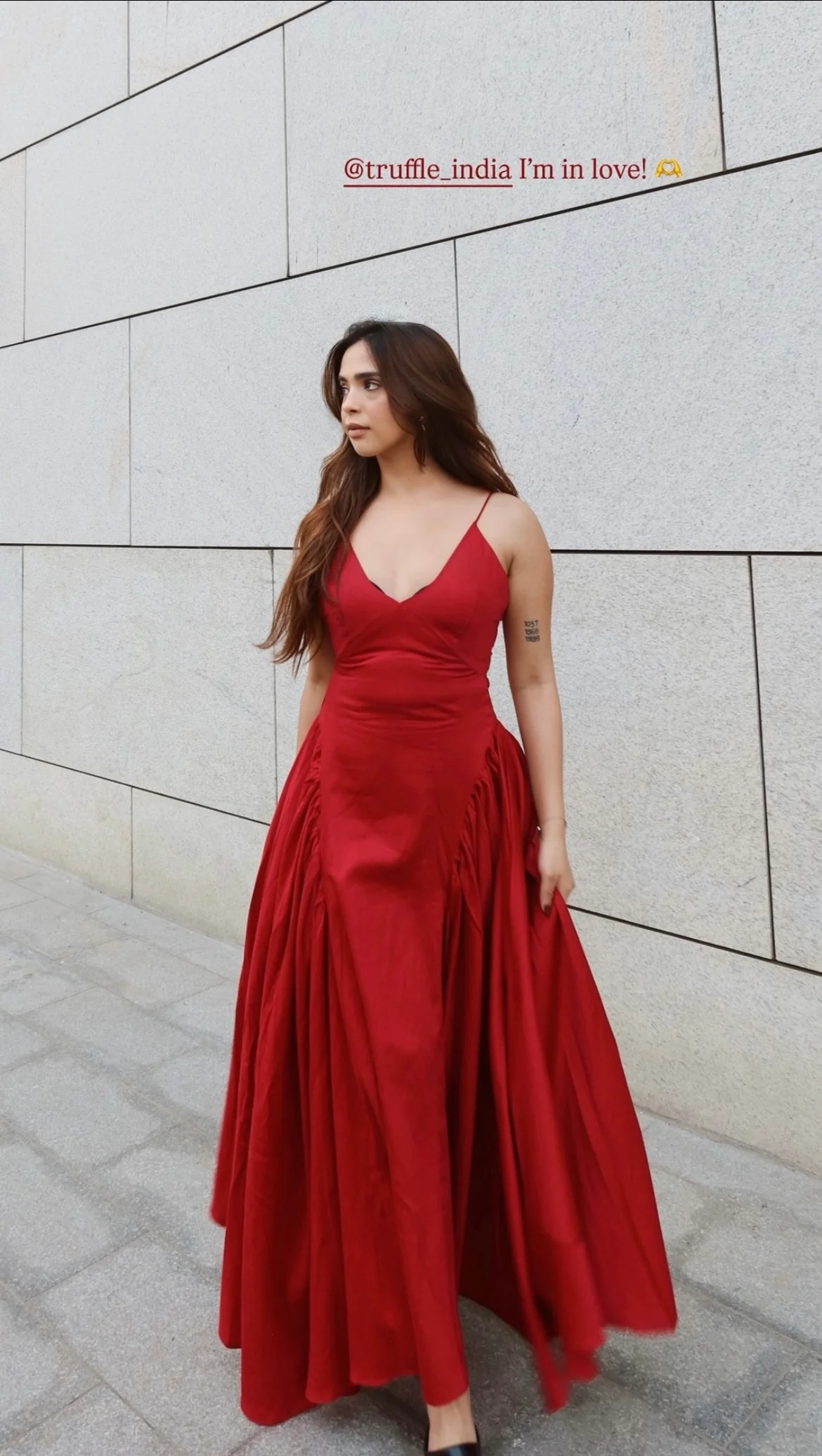 BLUSHFIRE DRESS