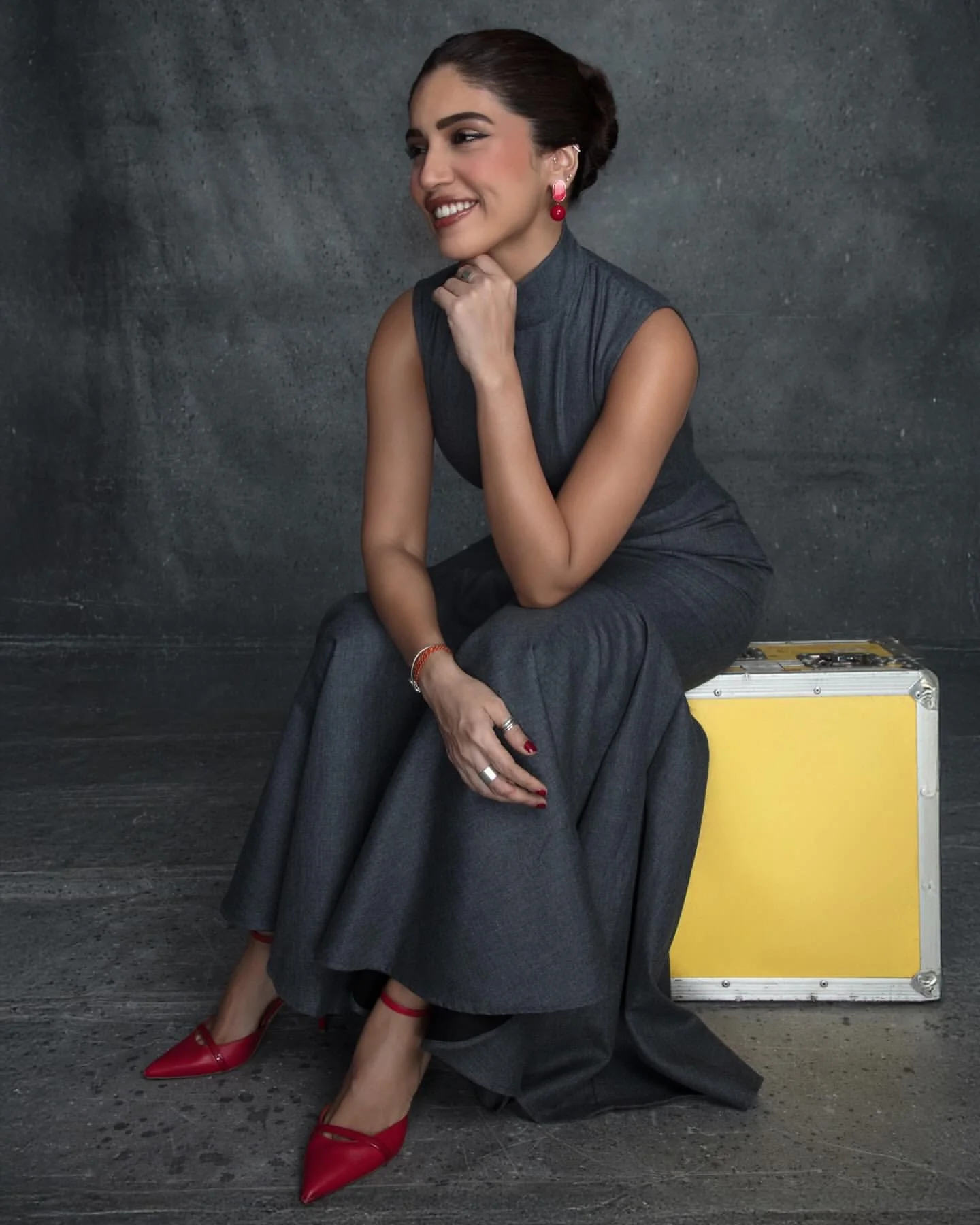 CHARCOAL DRESS - Image 5