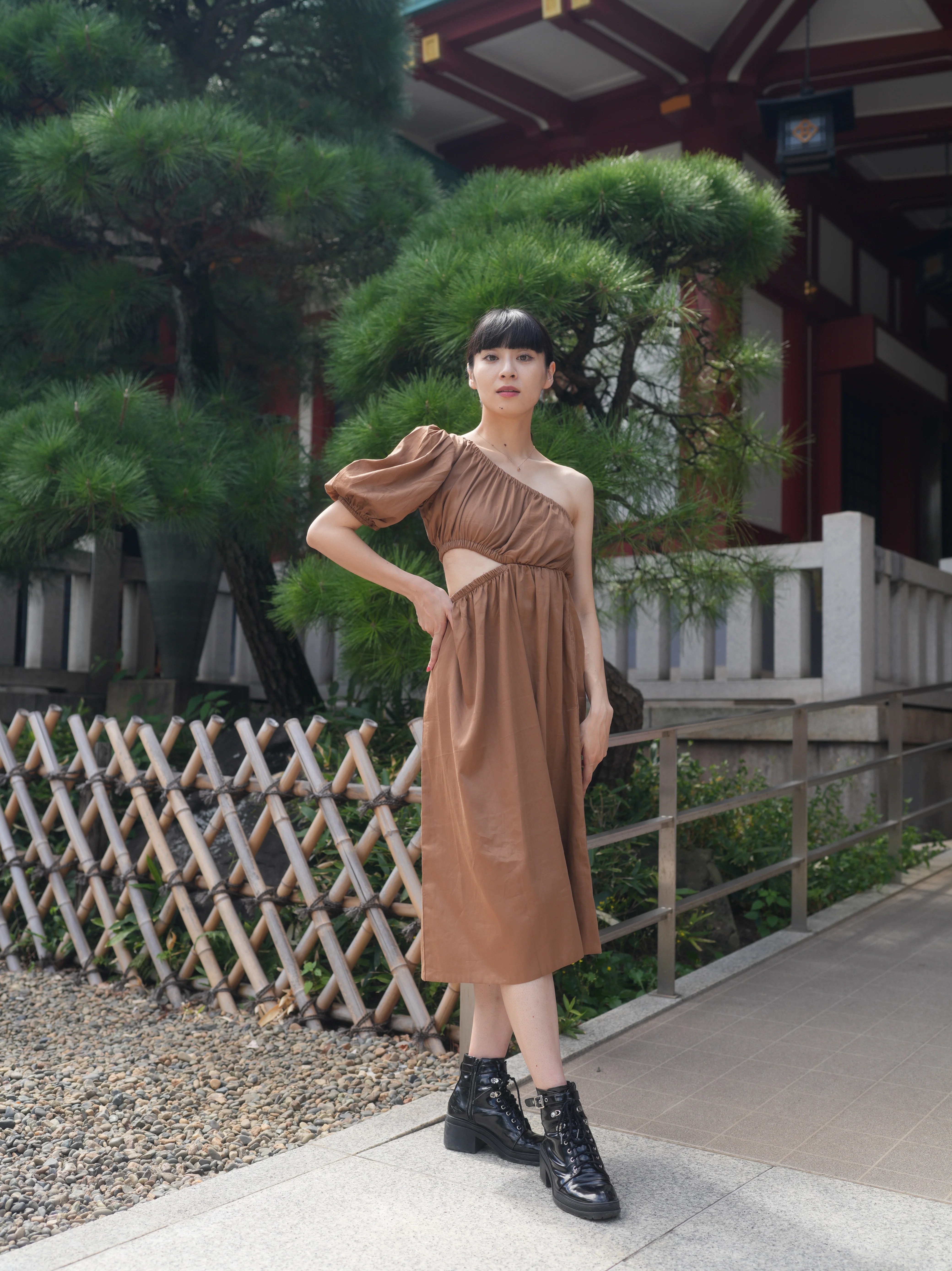 COCO ONE SHOULDER DRESS - Image 13