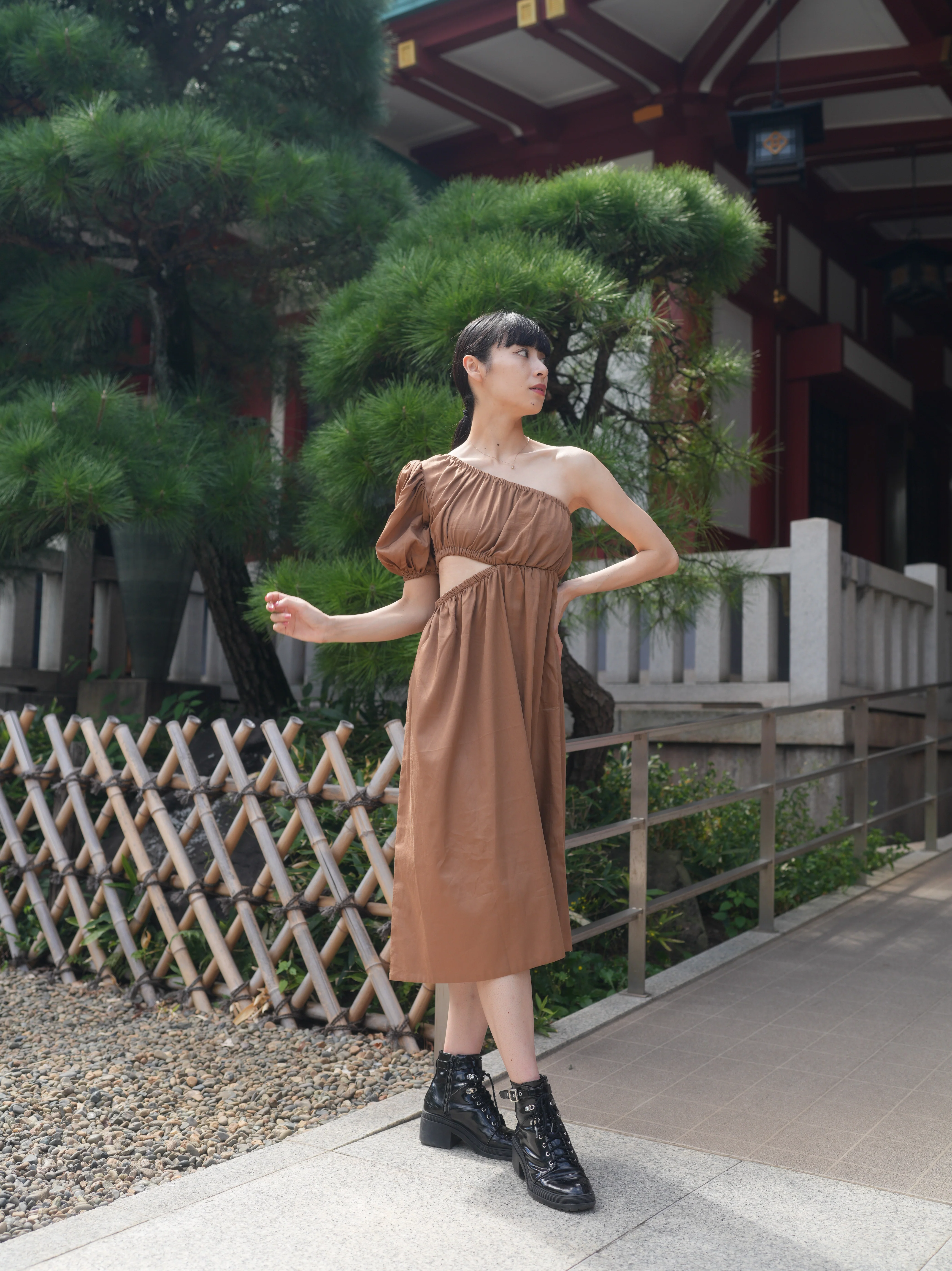 COCO ONE SHOULDER DRESS - Image 14