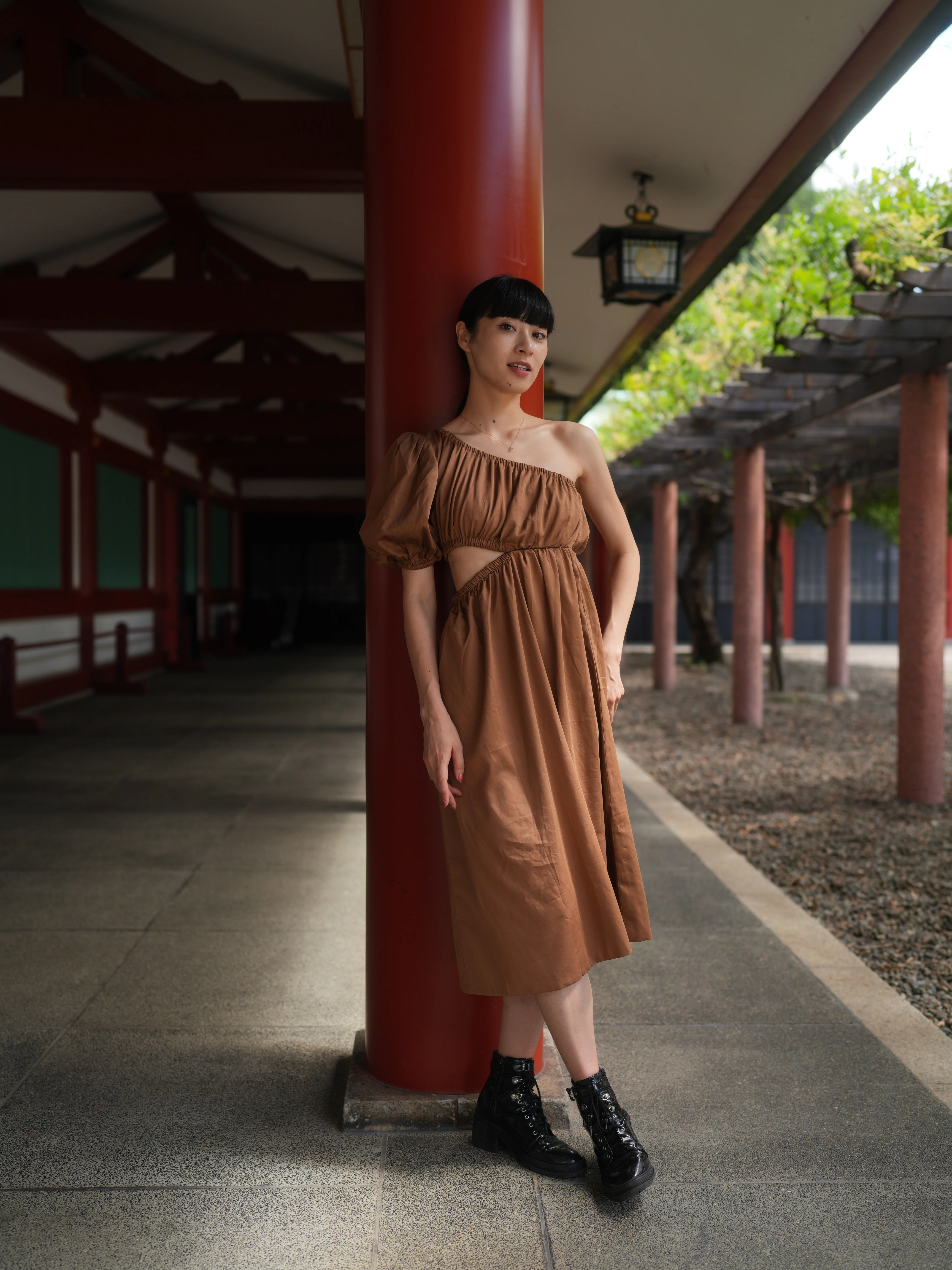 COCO ONE SHOULDER DRESS - Image 2