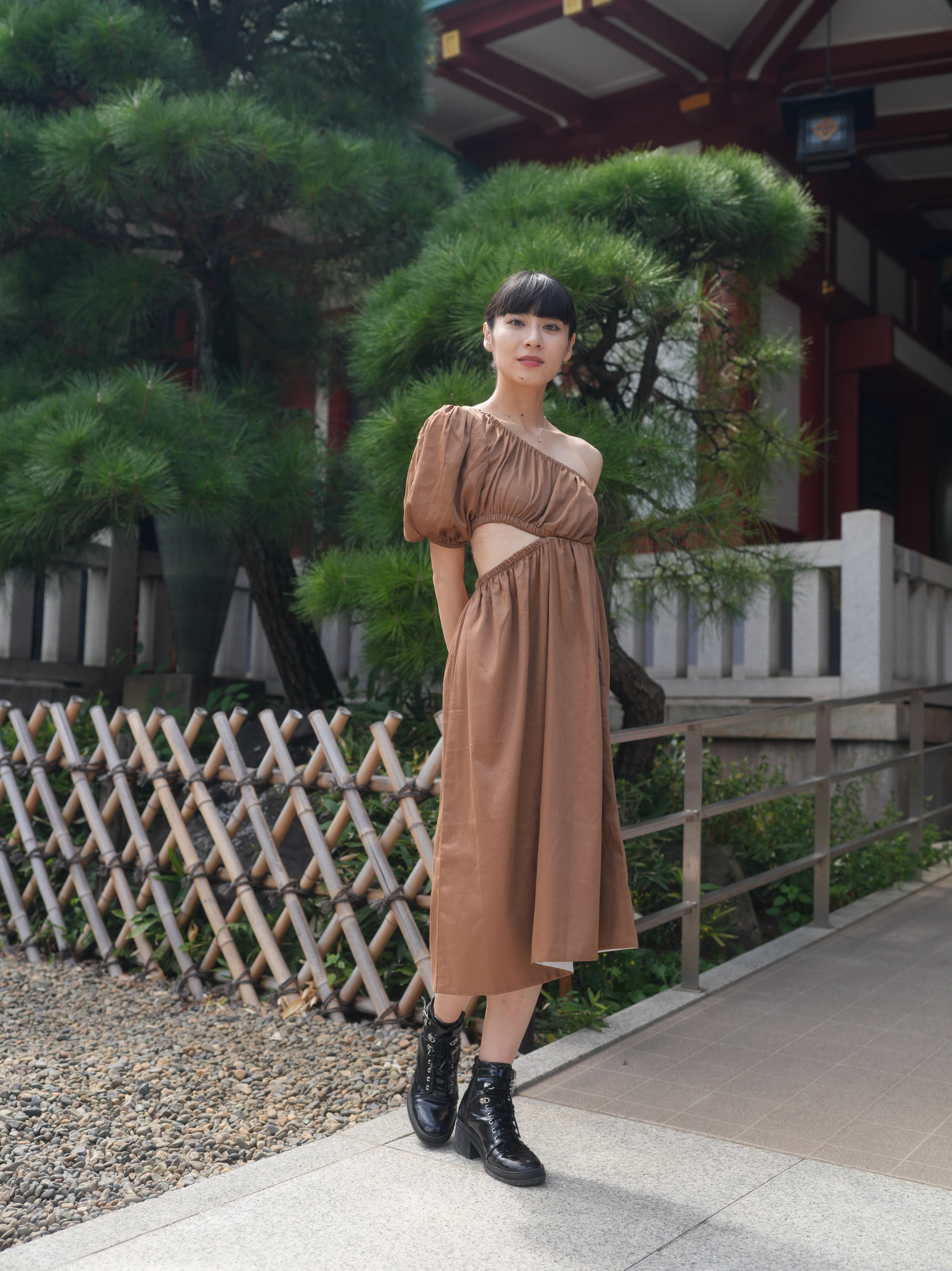 COCO ONE SHOULDER DRESS - Image 4