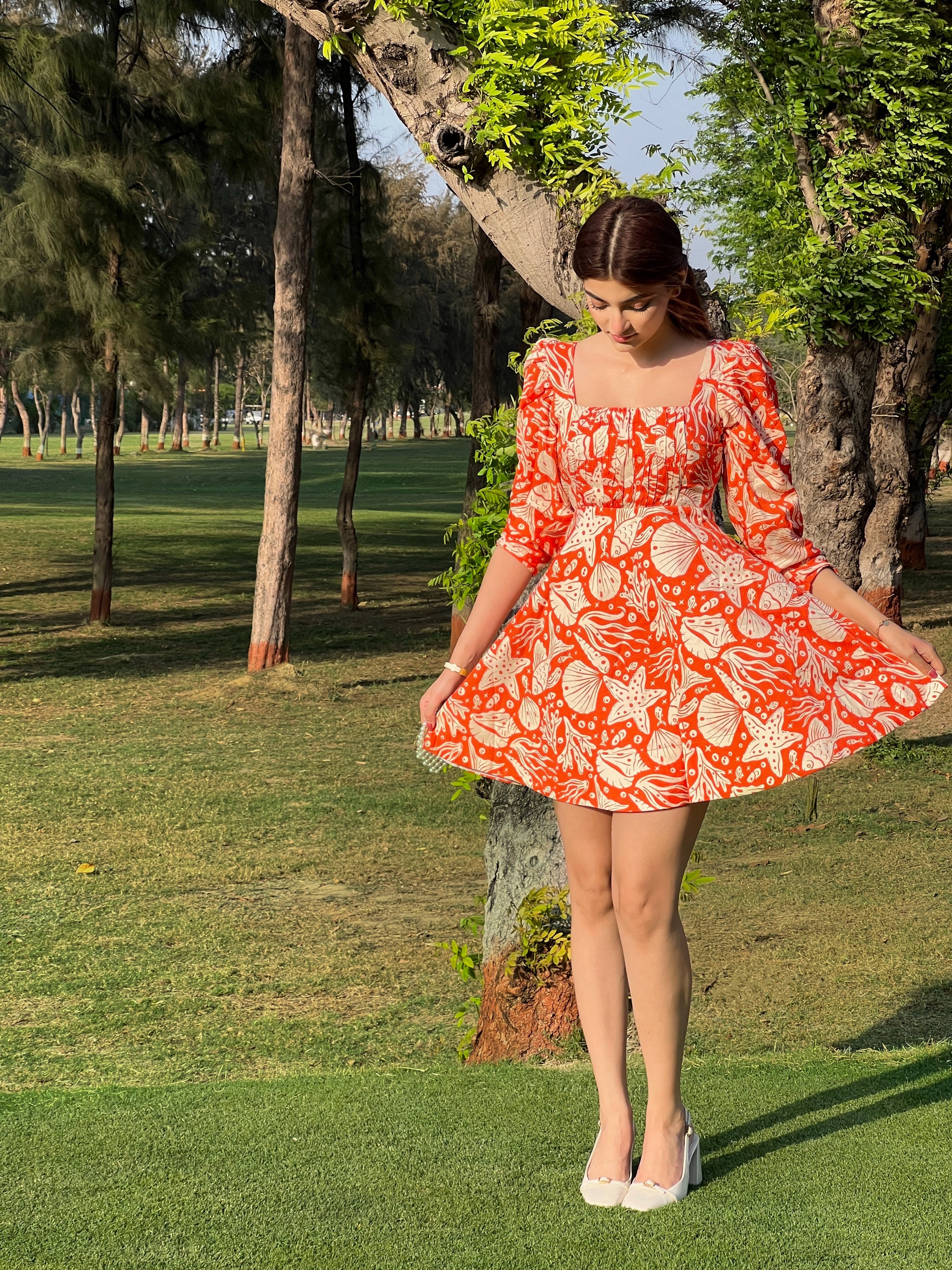 CORAL DRESS - Image 3