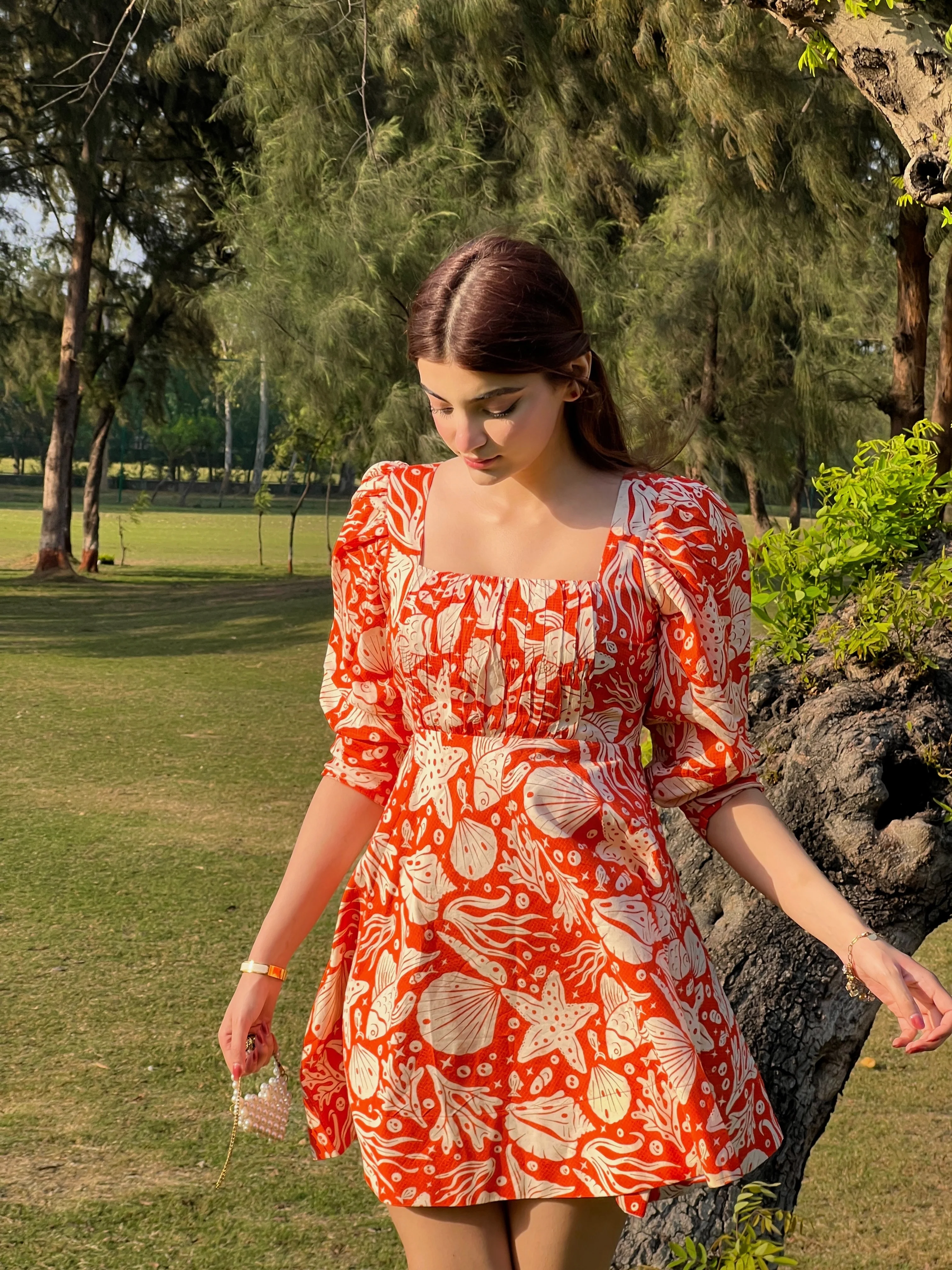 CORAL DRESS - Image 5