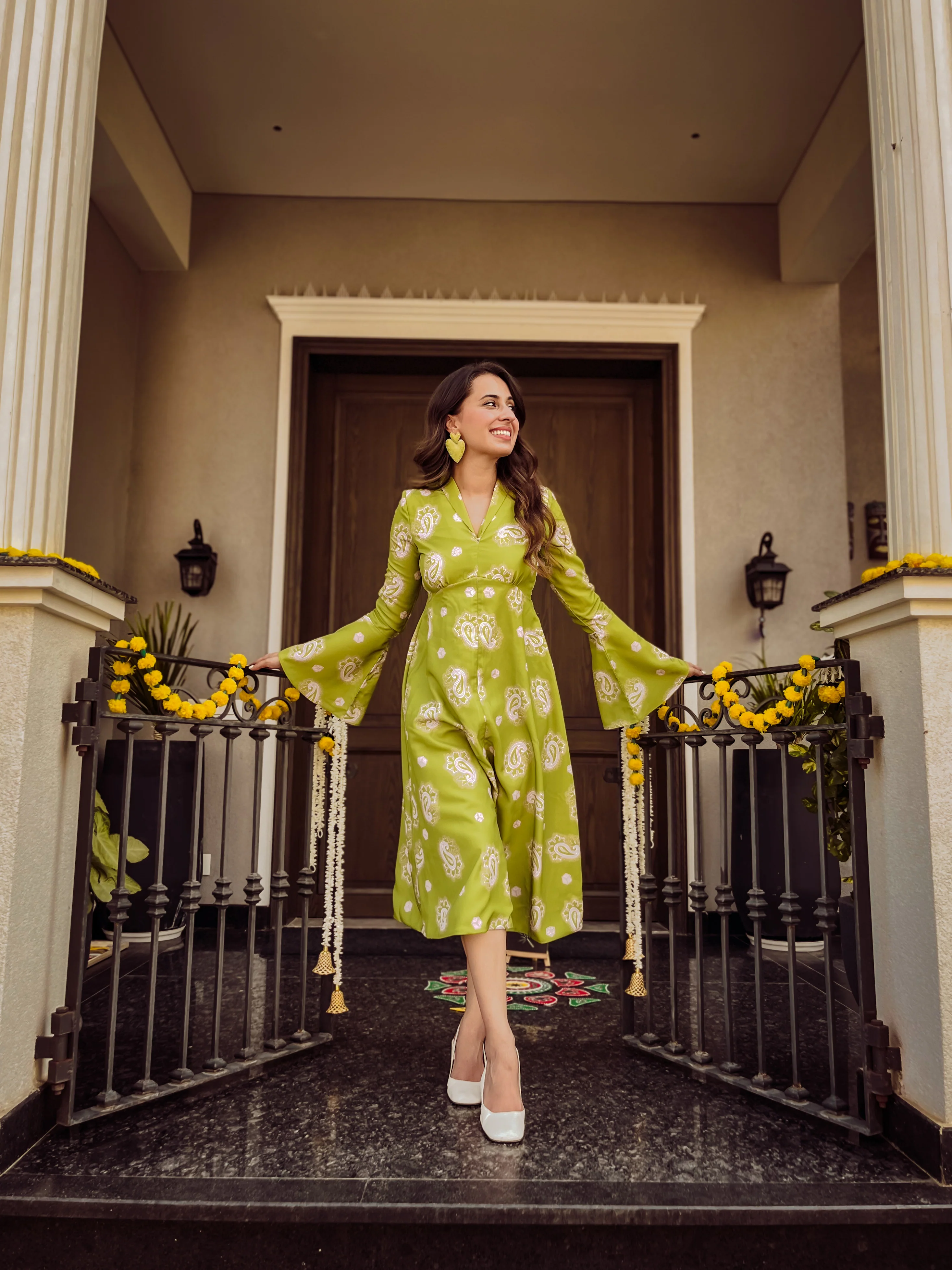 DICE MIDDI DRESS - Image 4