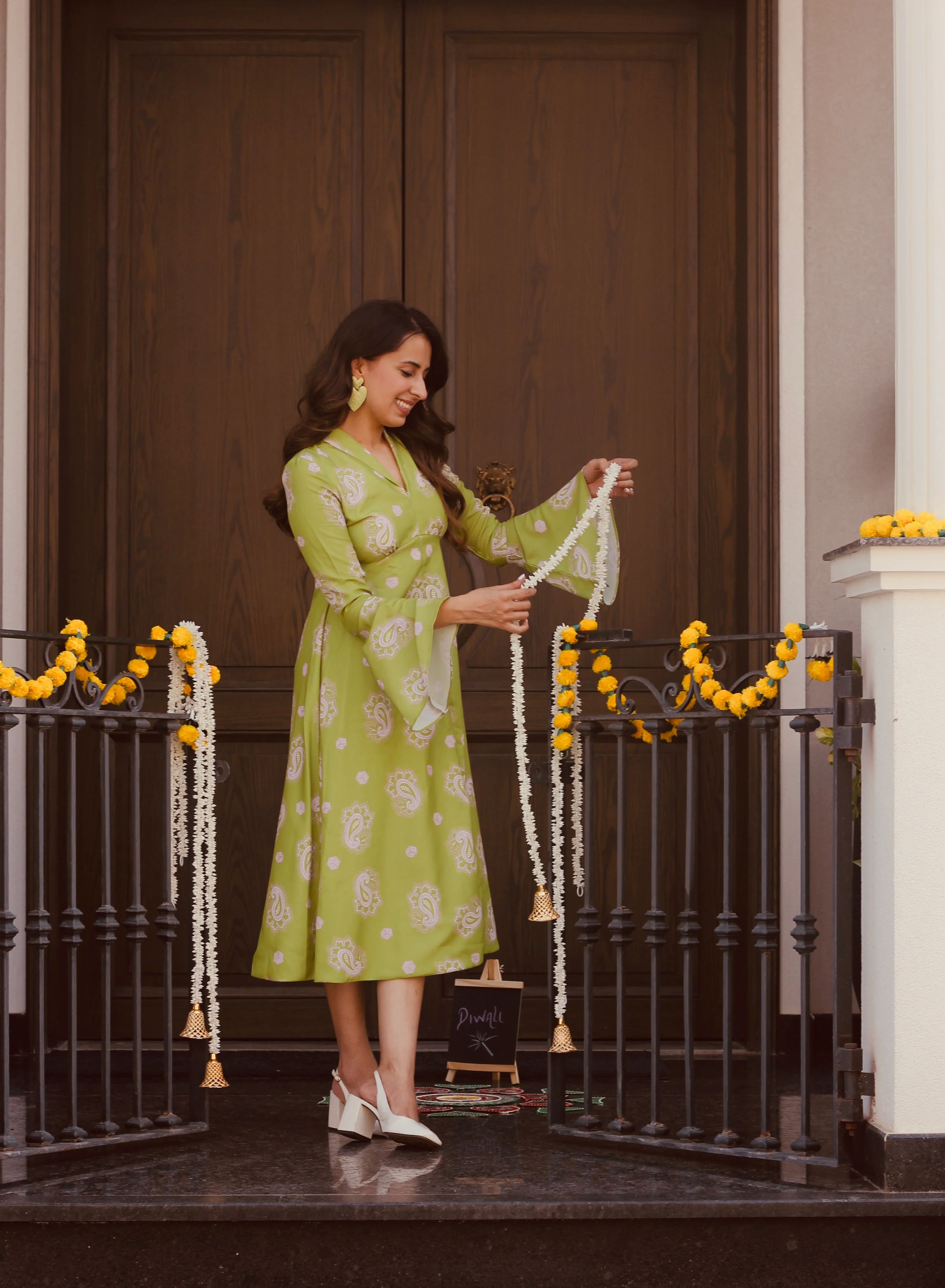 DICE MIDDI DRESS - Image 9
