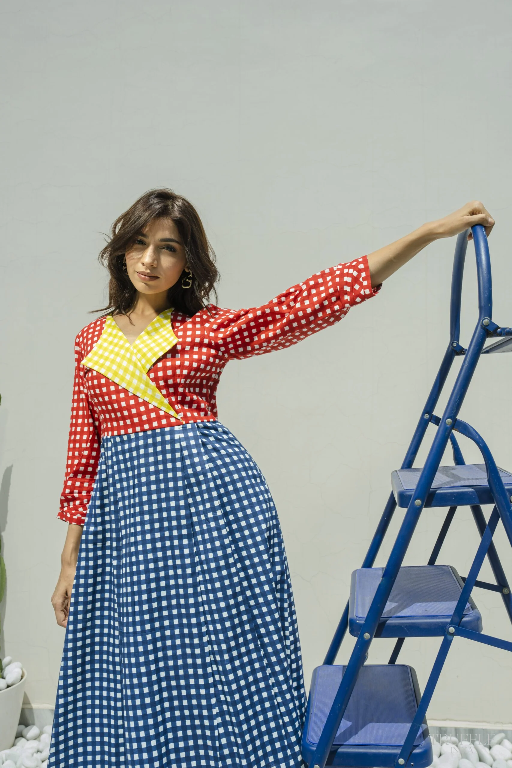 GINGHAM DRESS - Image 3