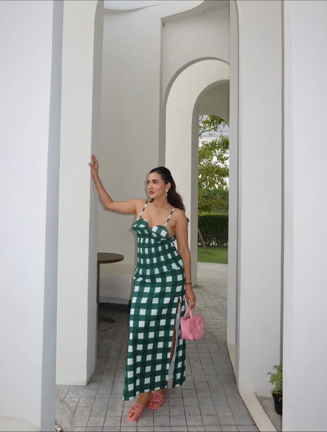 GREEN LIGHT SKIRT SET - Image 4