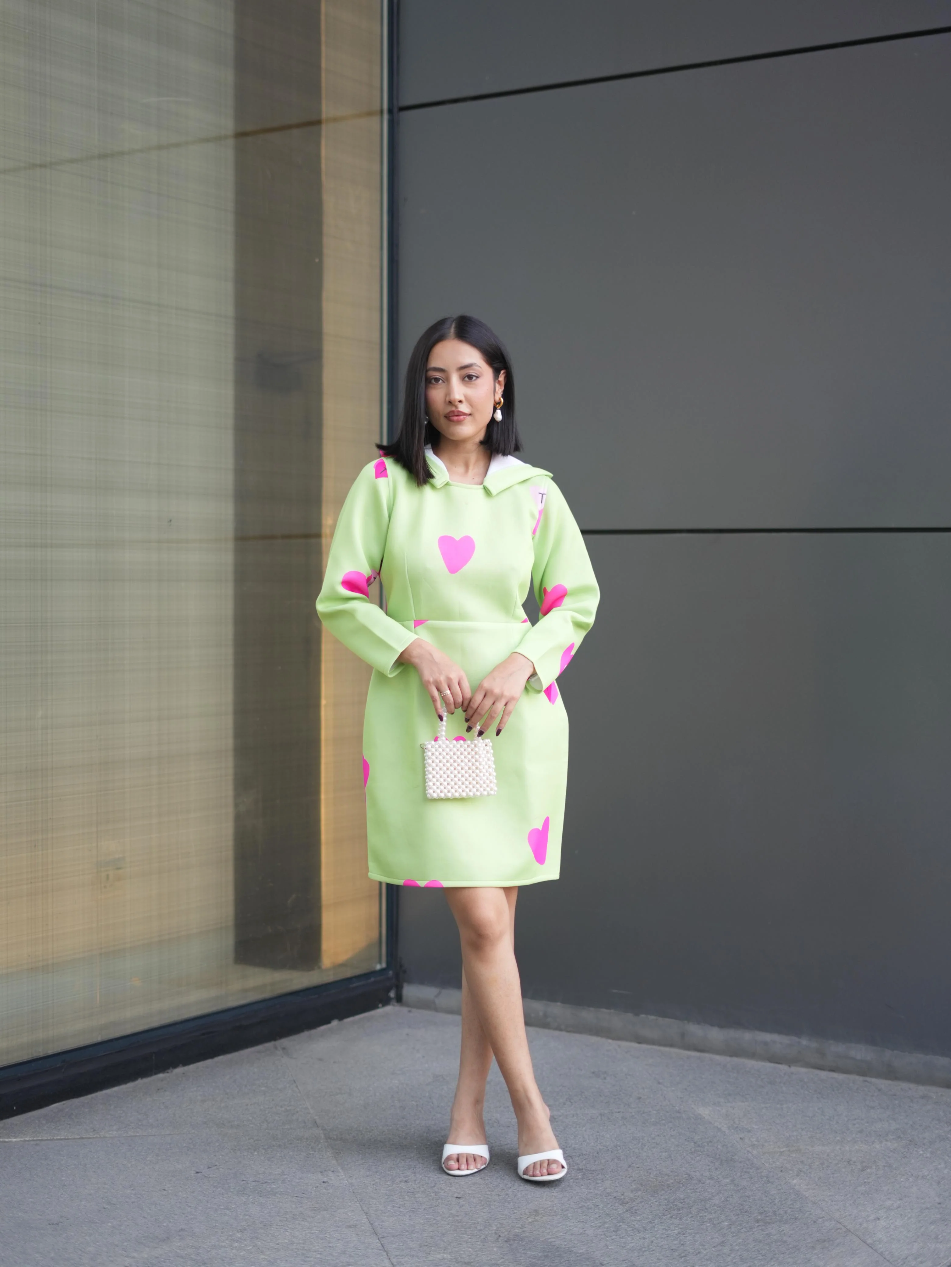 HEART POP HOODIE DRESS - Image 14