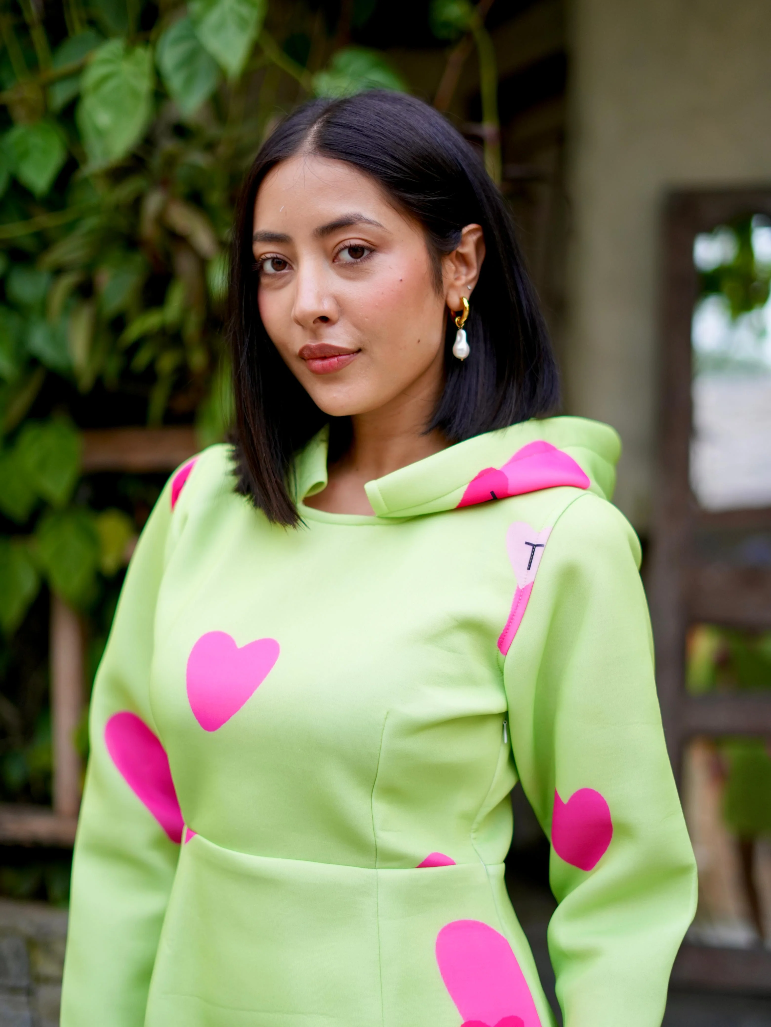 HEART POP HOODIE DRESS - Image 5