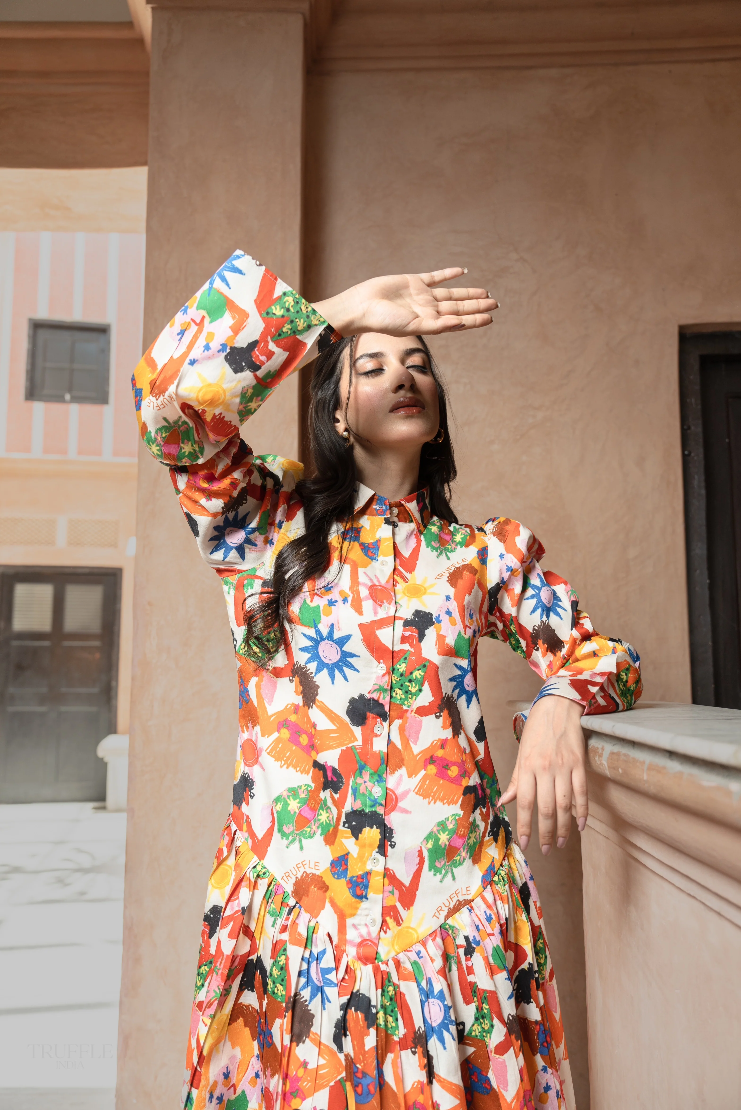 “HUMANS” On The Beach Dress - Image 2