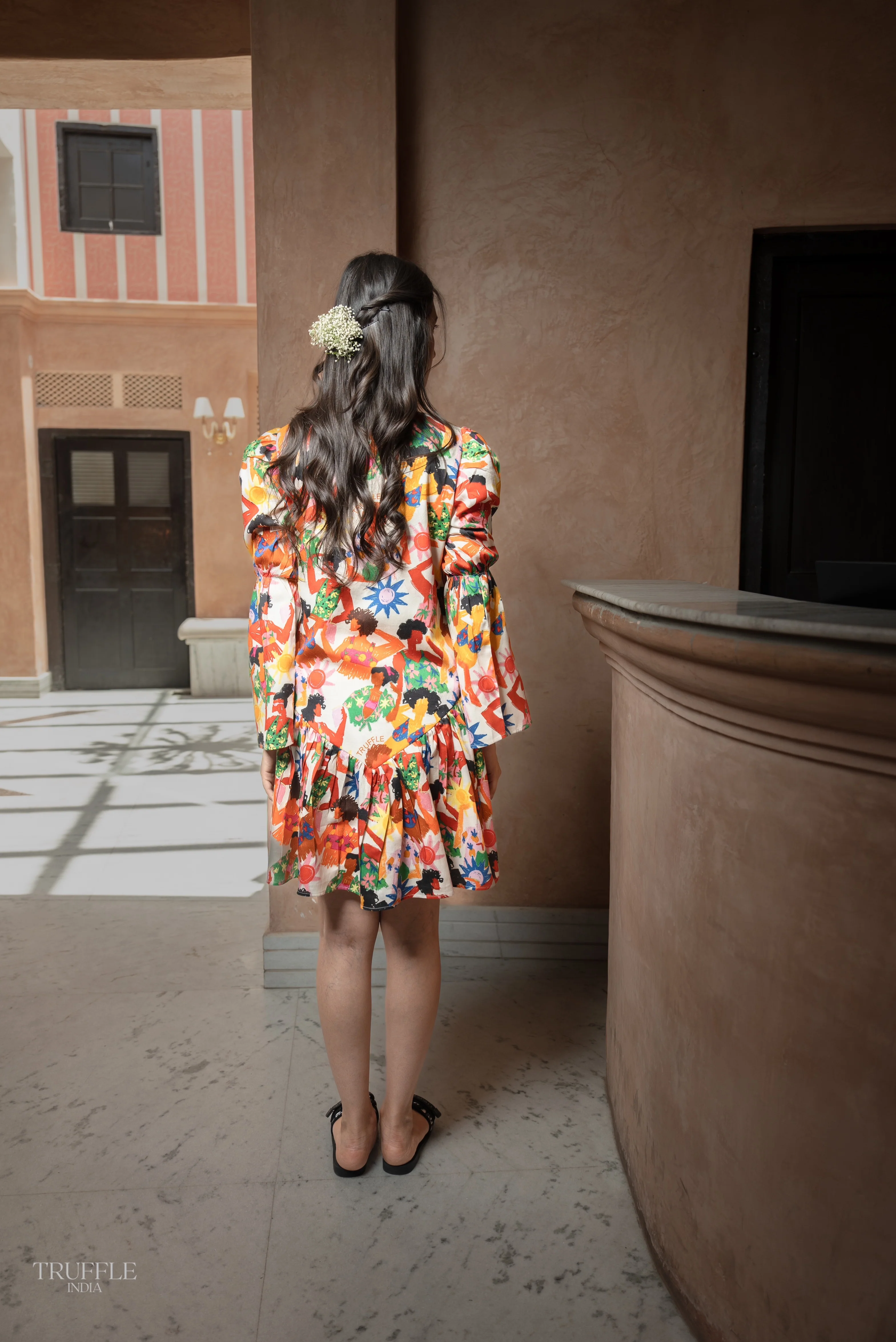 “HUMANS” On The Beach Dress - Image 4
