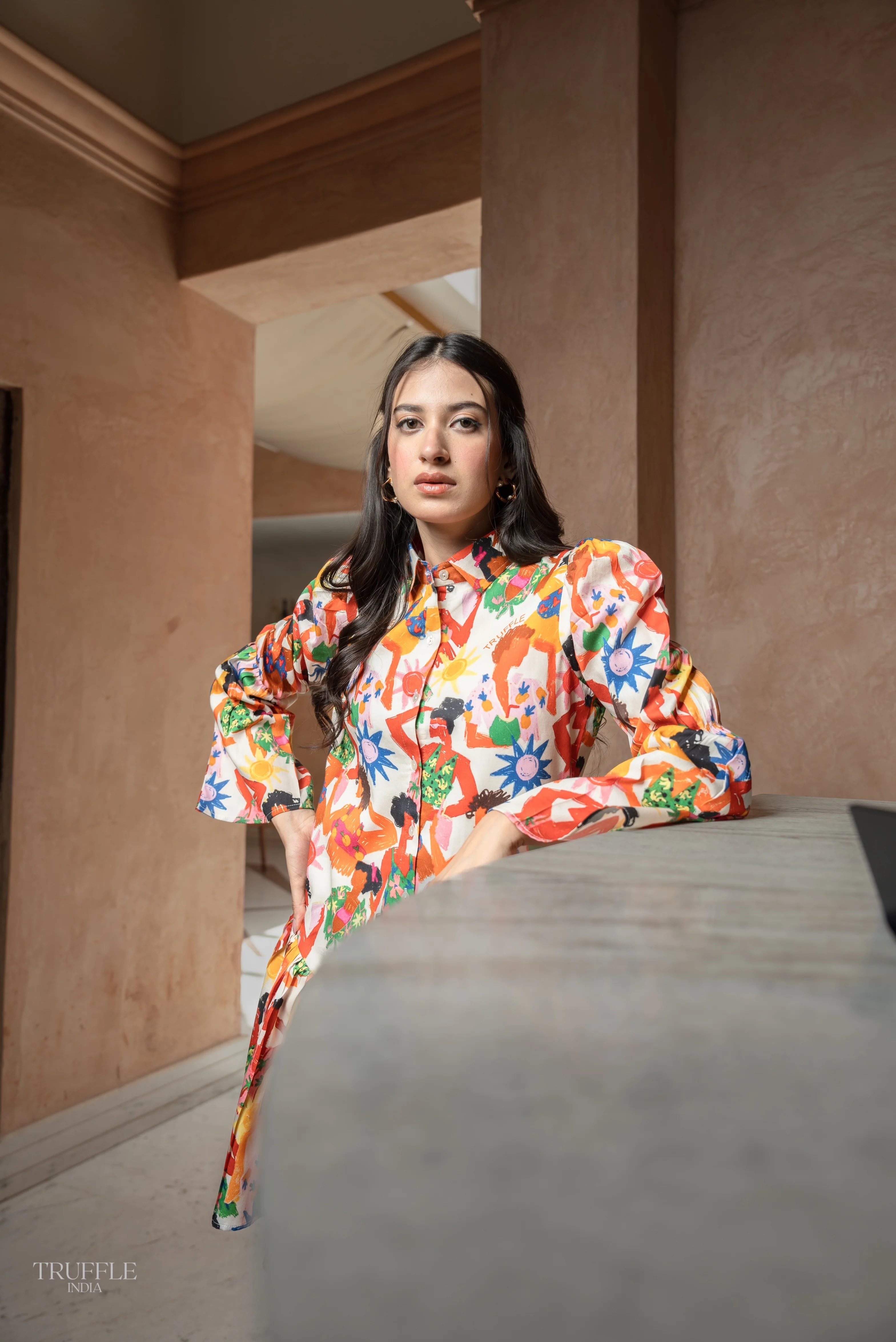 “HUMANS” On The Beach Dress - Image 6