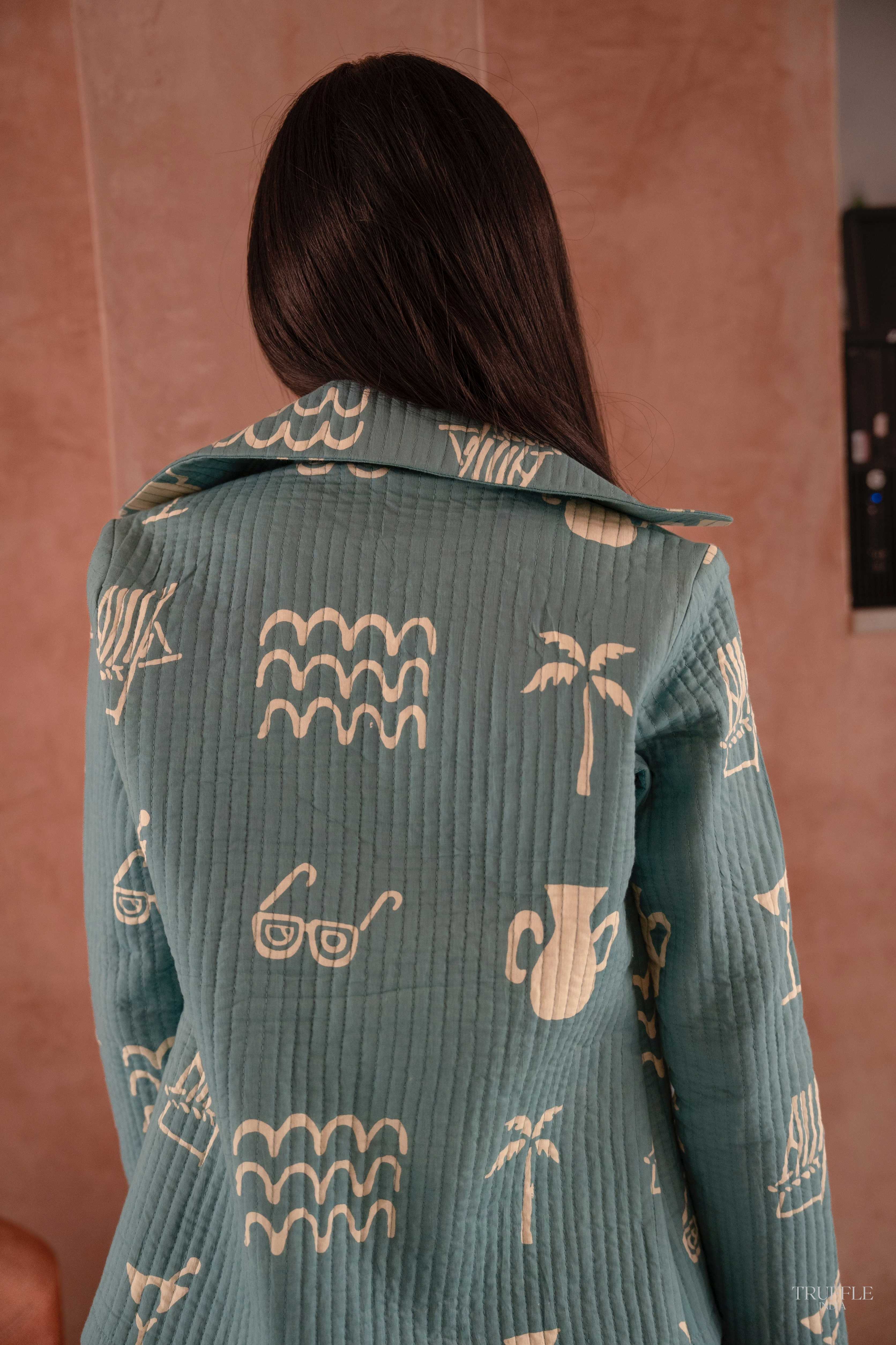 IBIZA QUILTED COAT - Image 6
