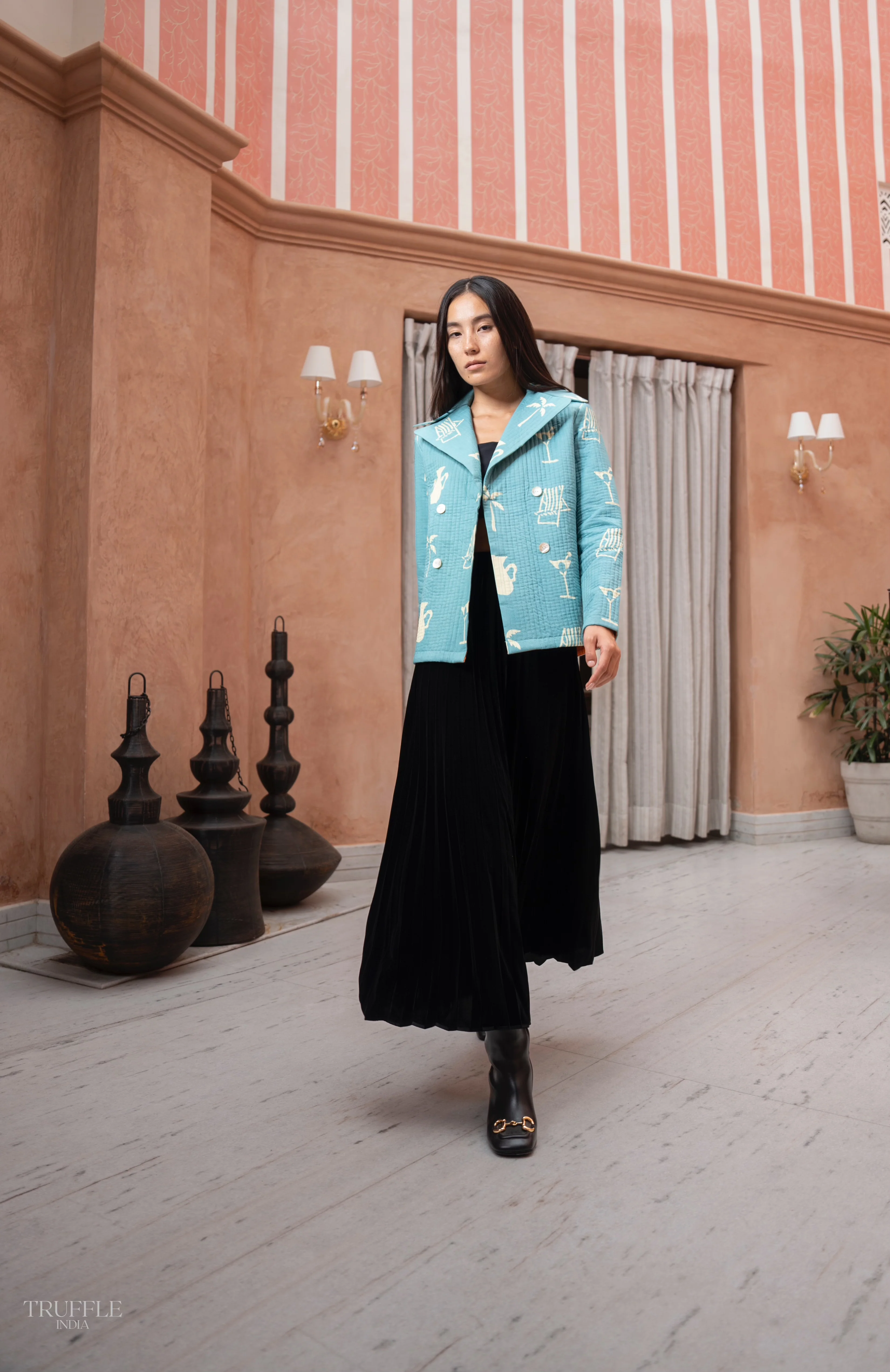 IBIZA QUILTED COAT - Image 7