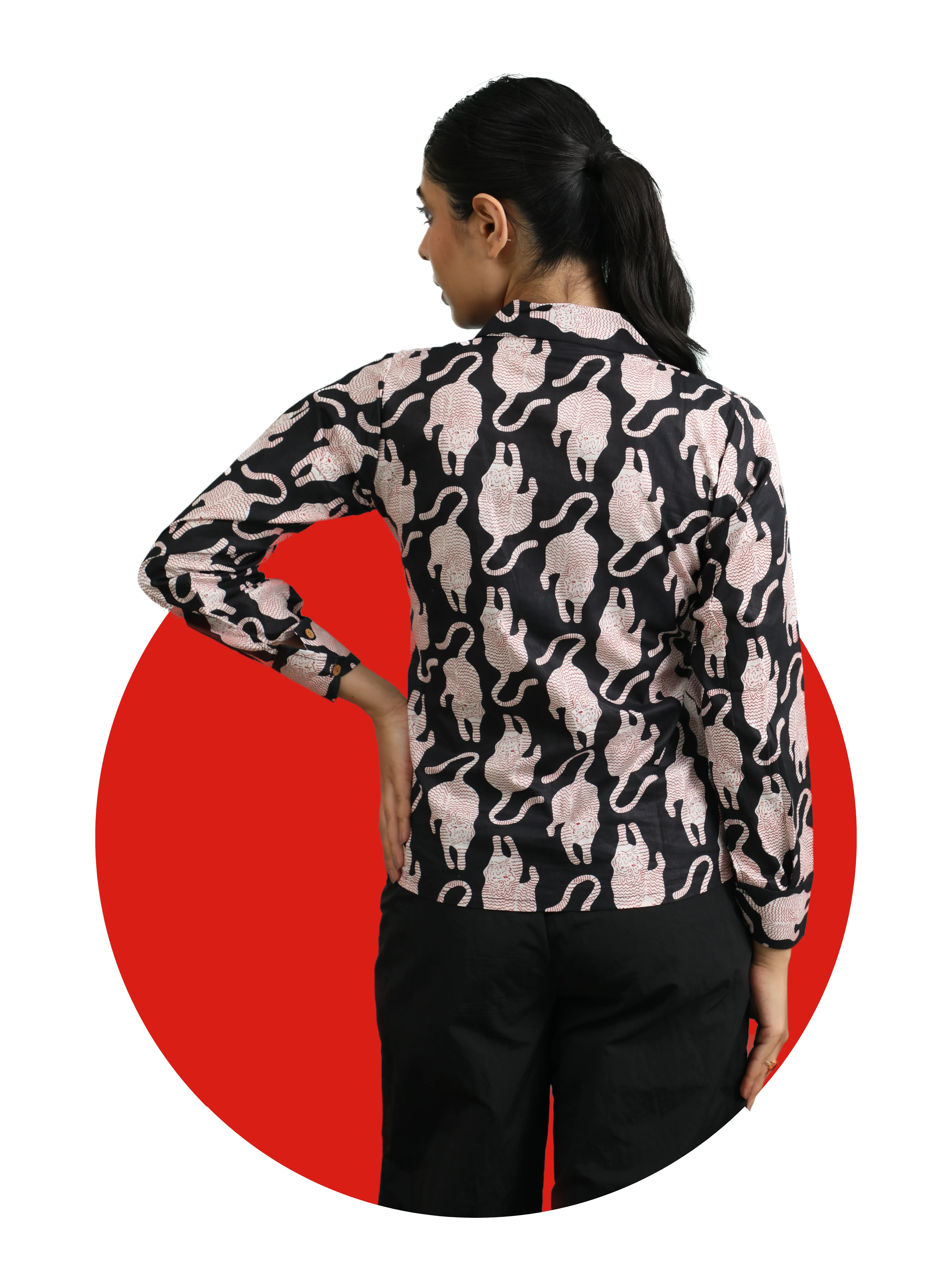 BLACK EMPRESS SHIRT - Image 3