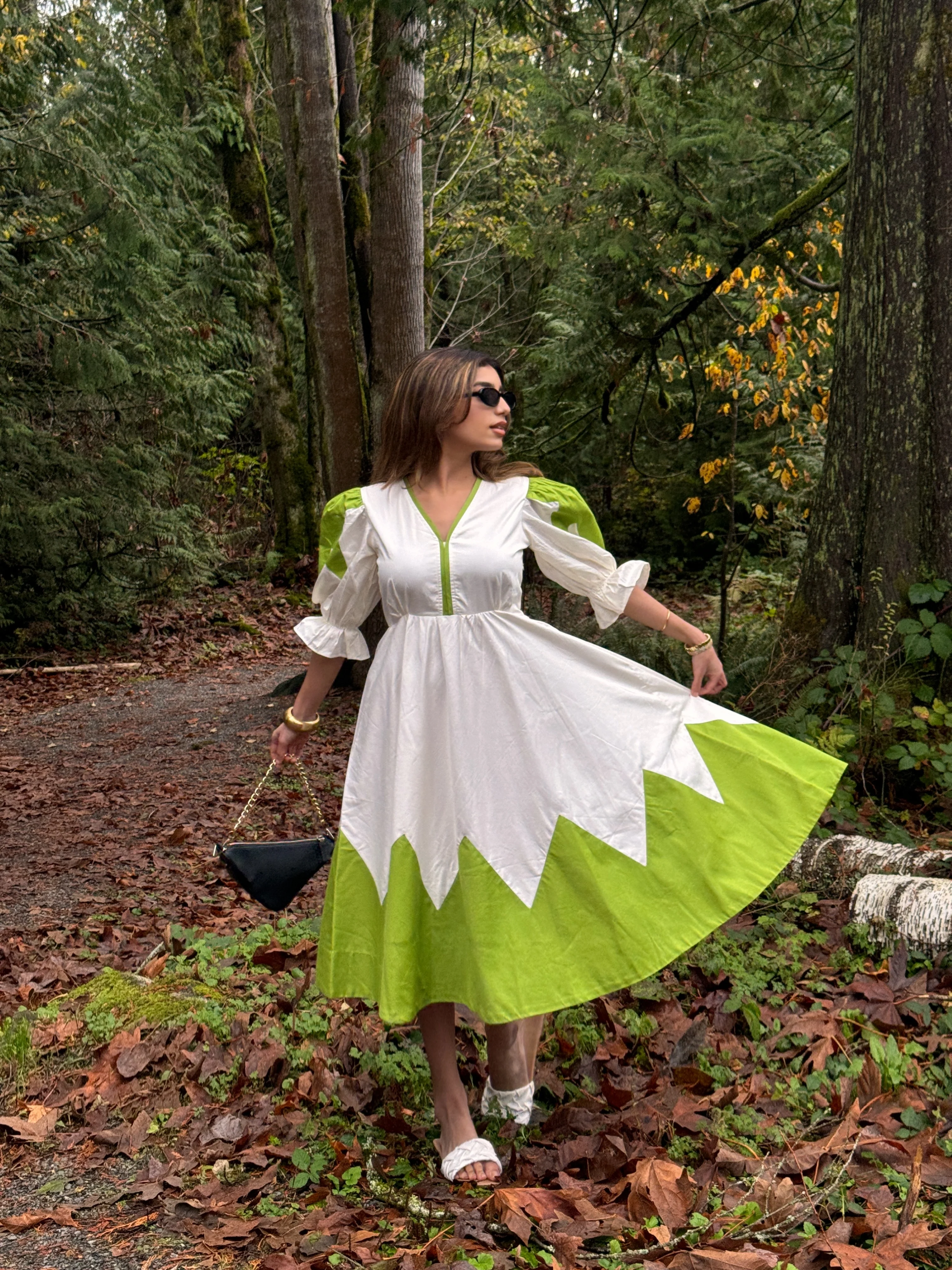 LUSH MIDI DRESS - Image 4