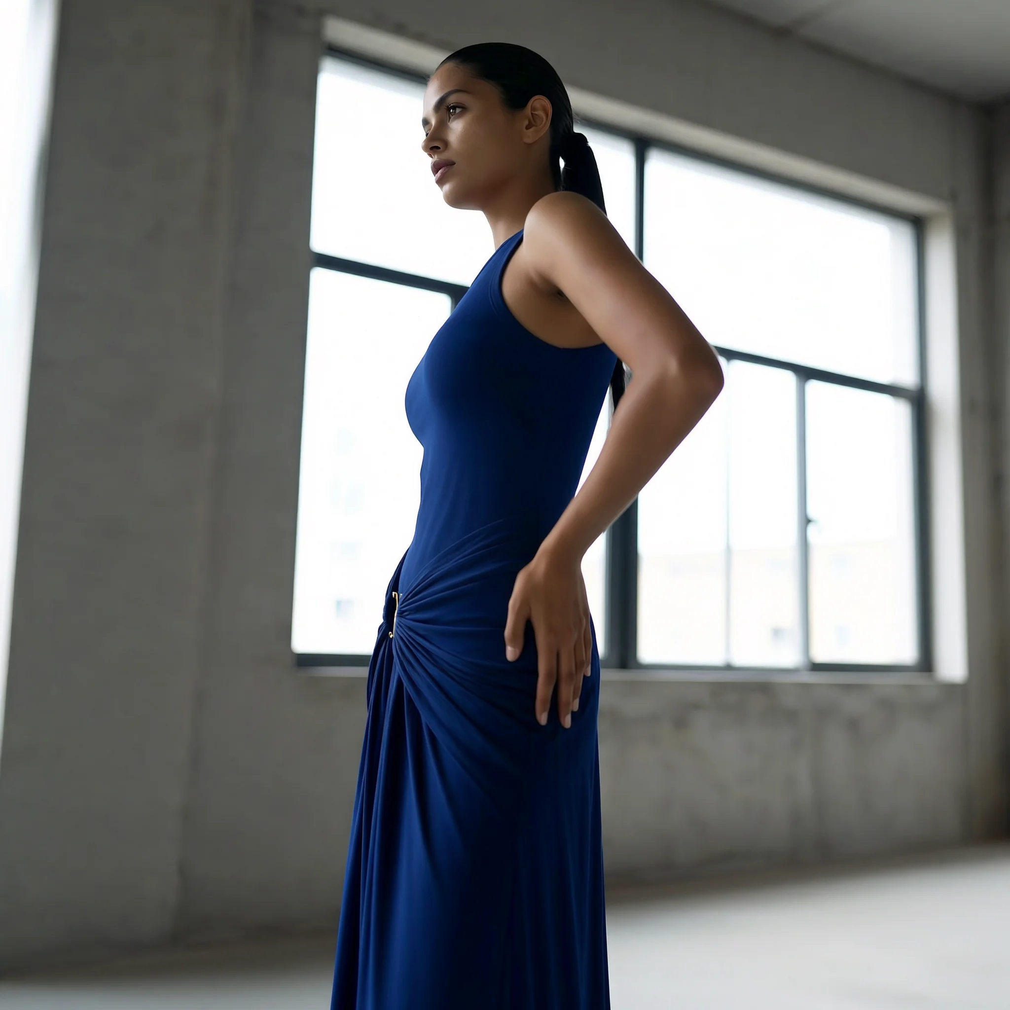 MAISON COBALT DRESS - Image 3