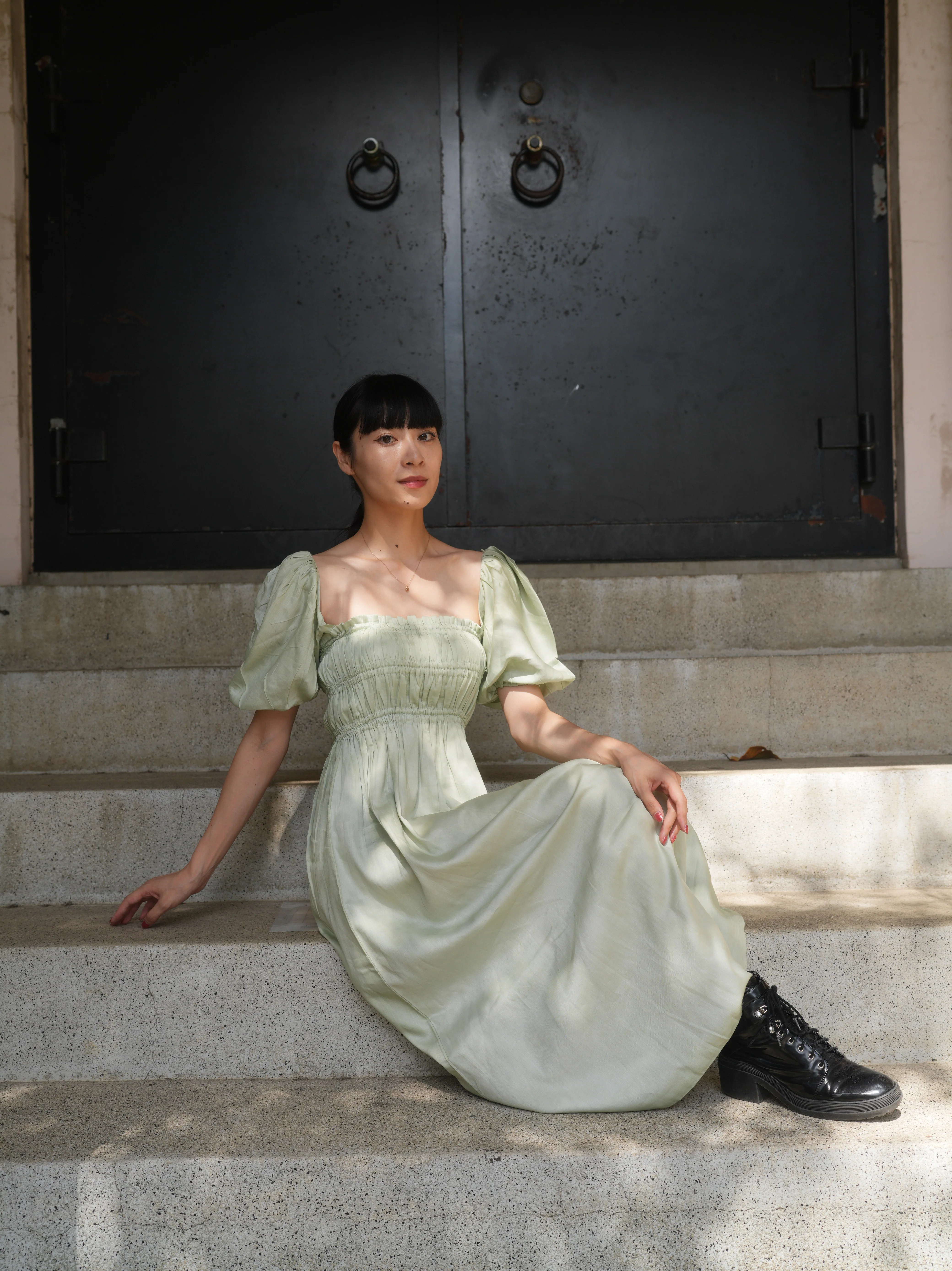 MINT GREEN MAXI DRESS - Image 11