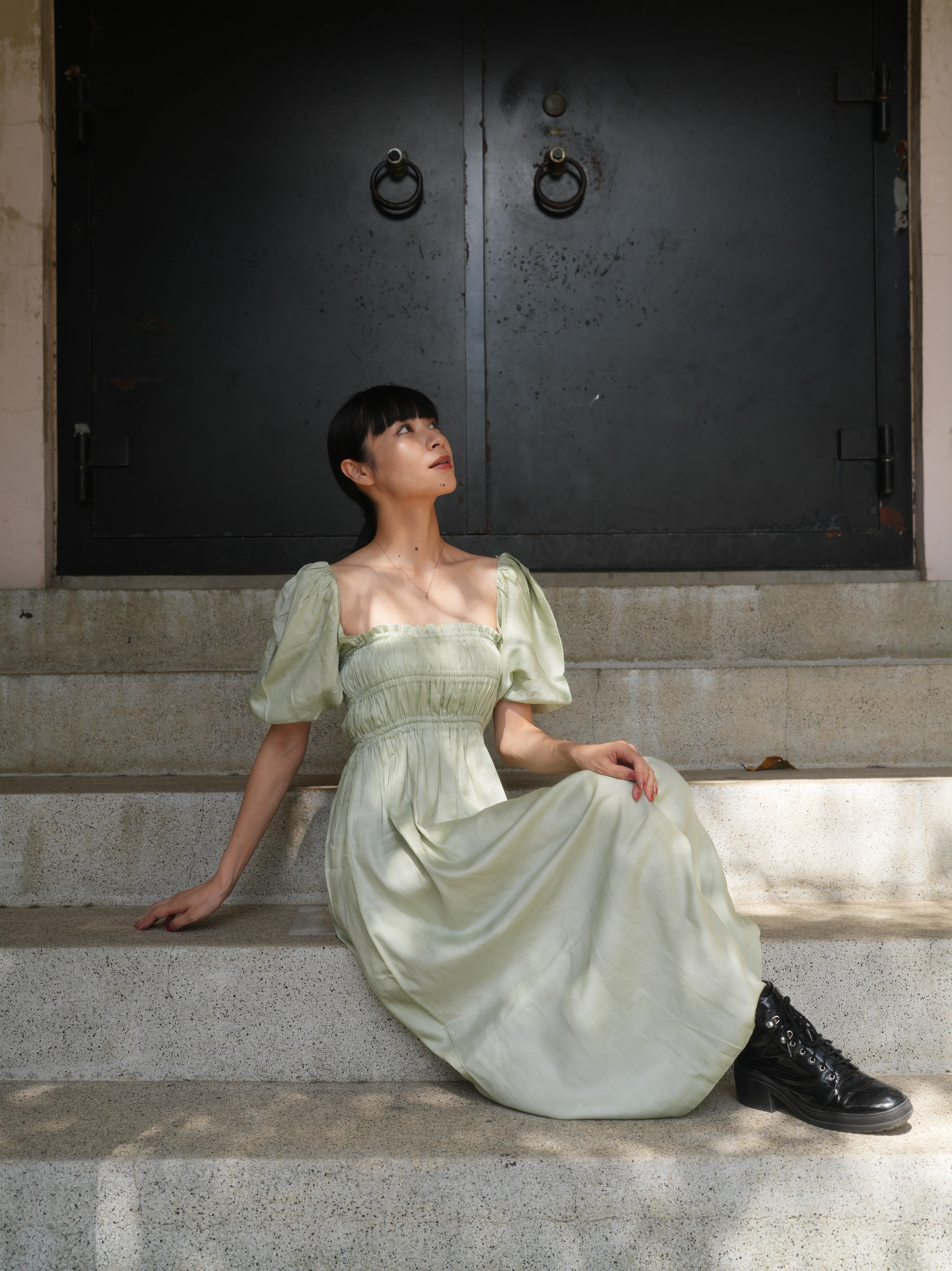 MINT GREEN MAXI DRESS - Image 12