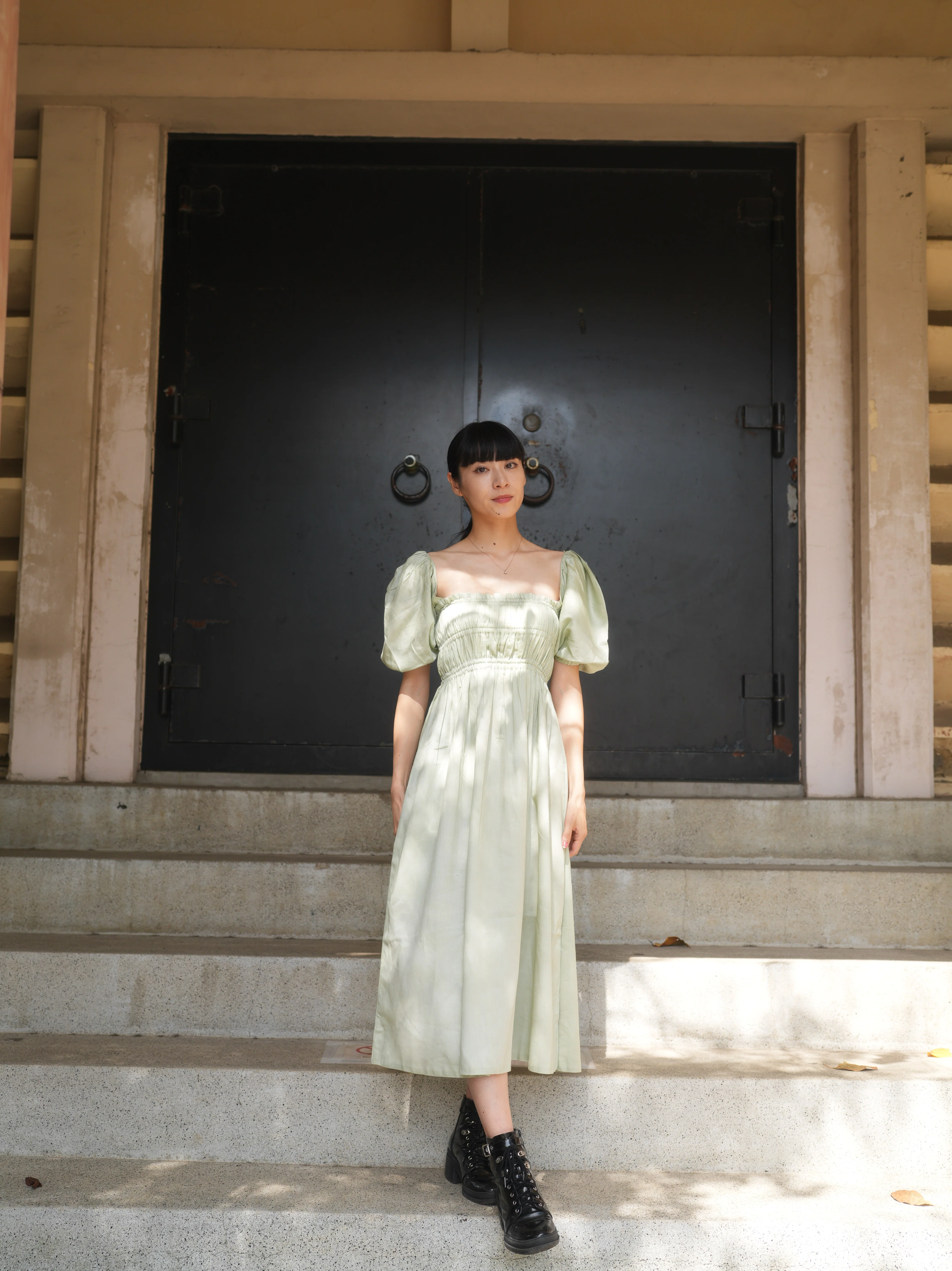 MINT GREEN MAXI DRESS - Image 5