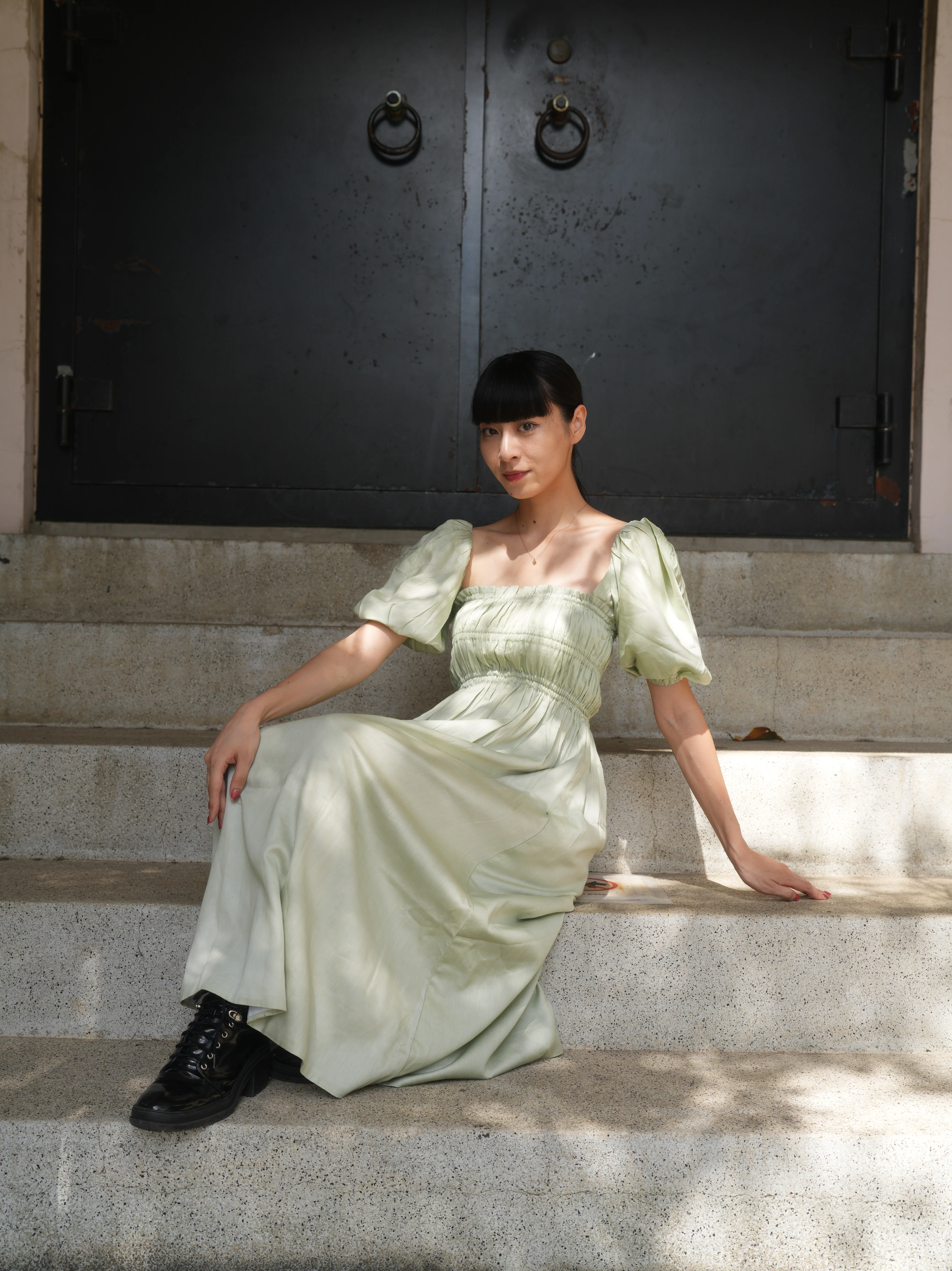 MINT GREEN MAXI DRESS - Image 6