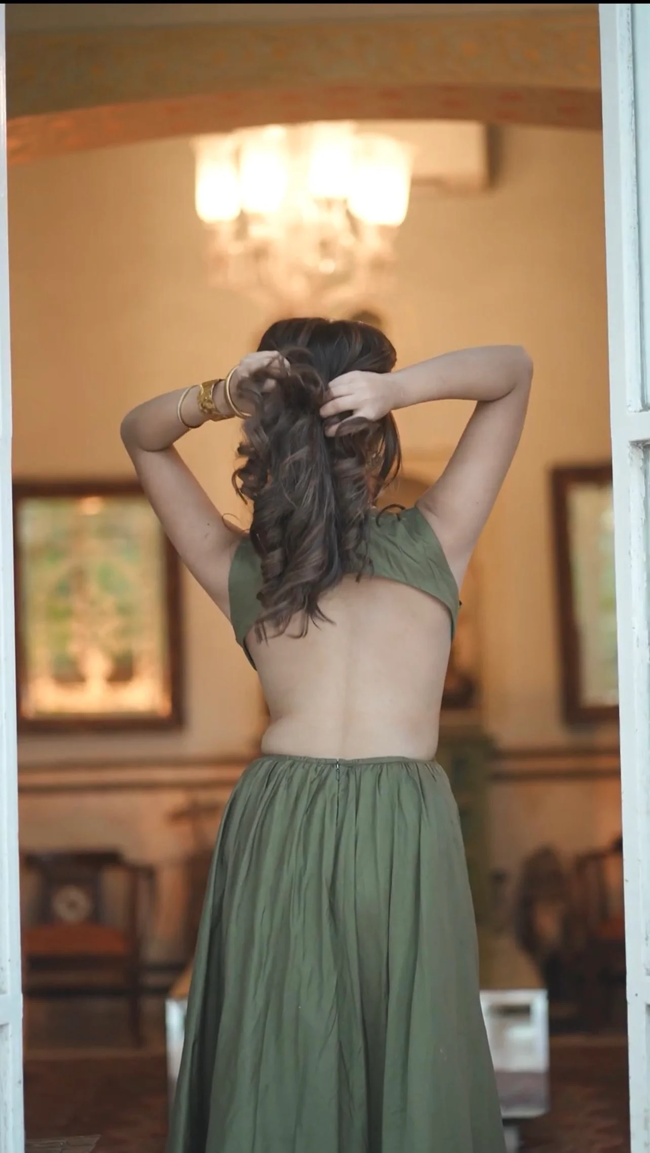 OLIVE DRESS - Image 4