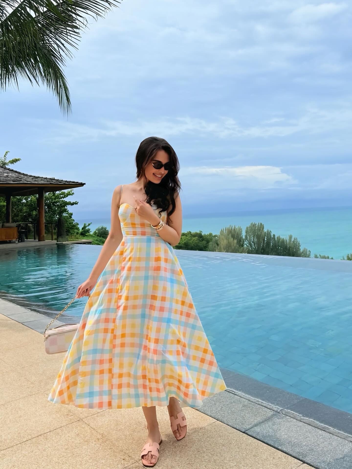 PASTEL CHECKERED DRESS - Image 4
