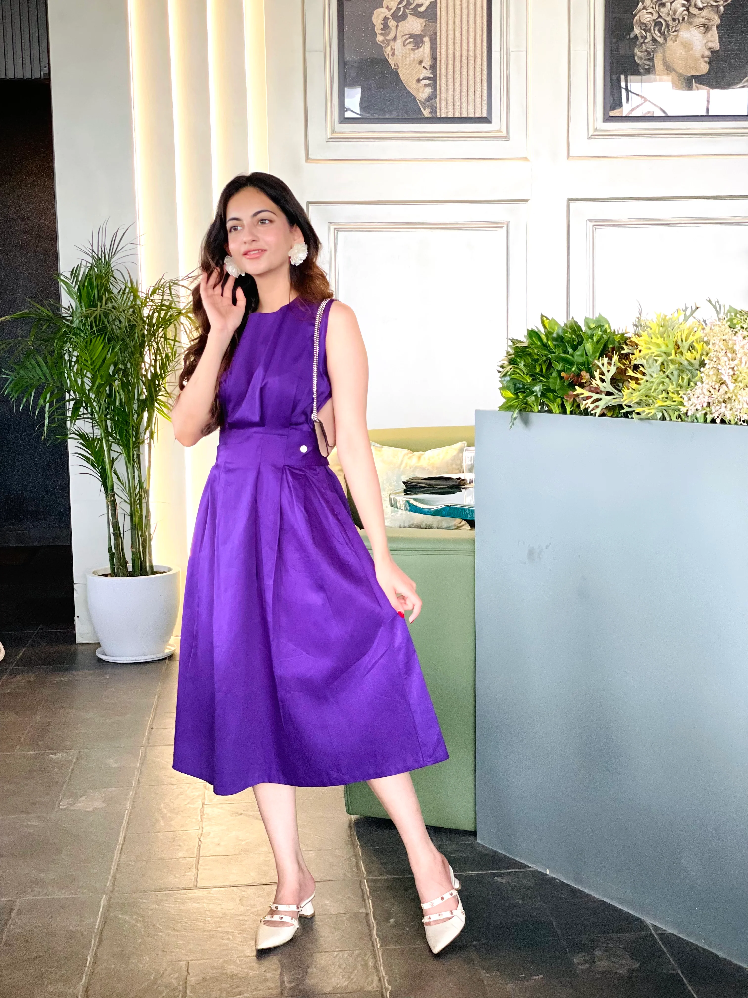 PLUM DRESS - Image 3