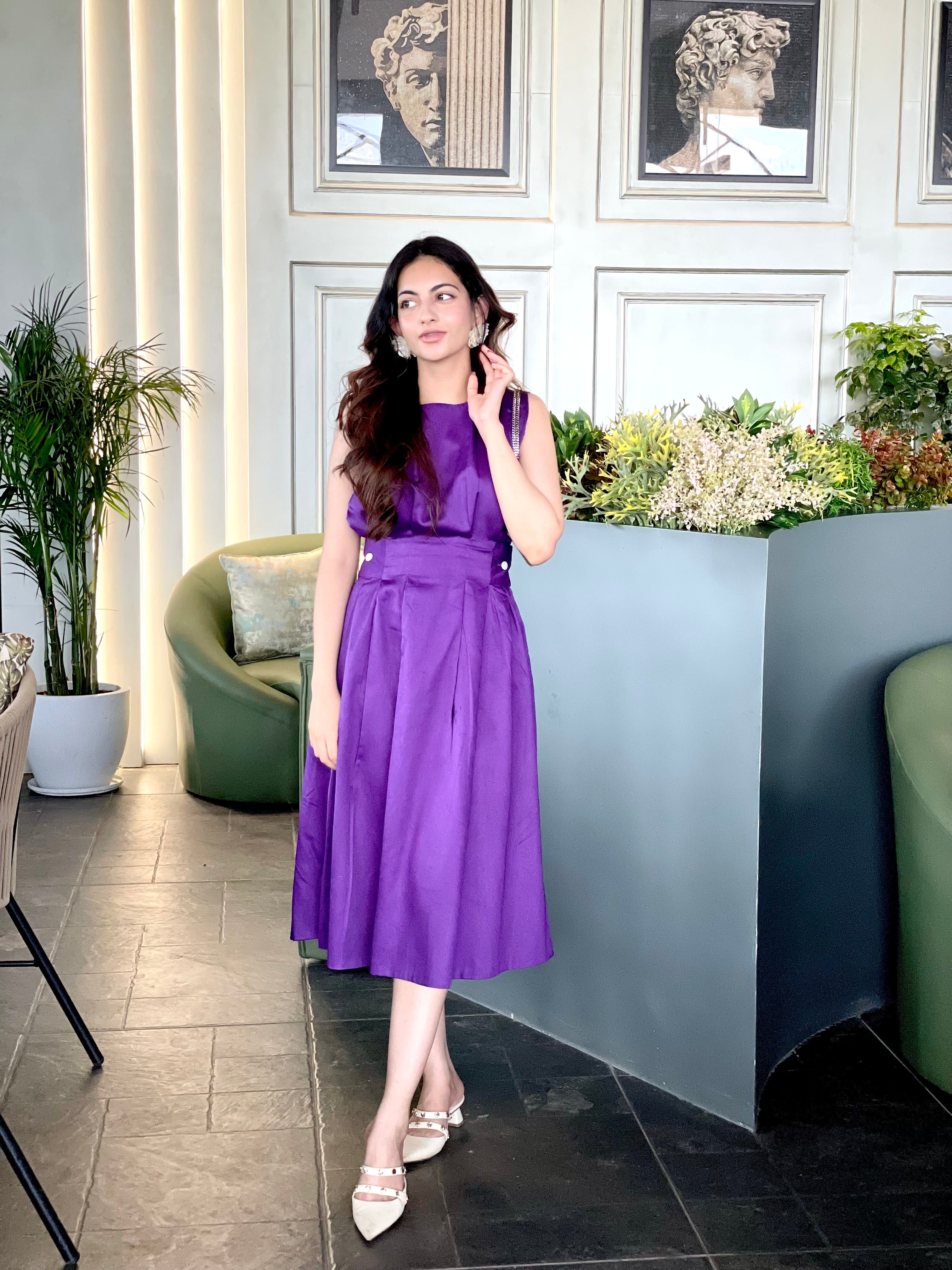 PLUM DRESS - Image 6
