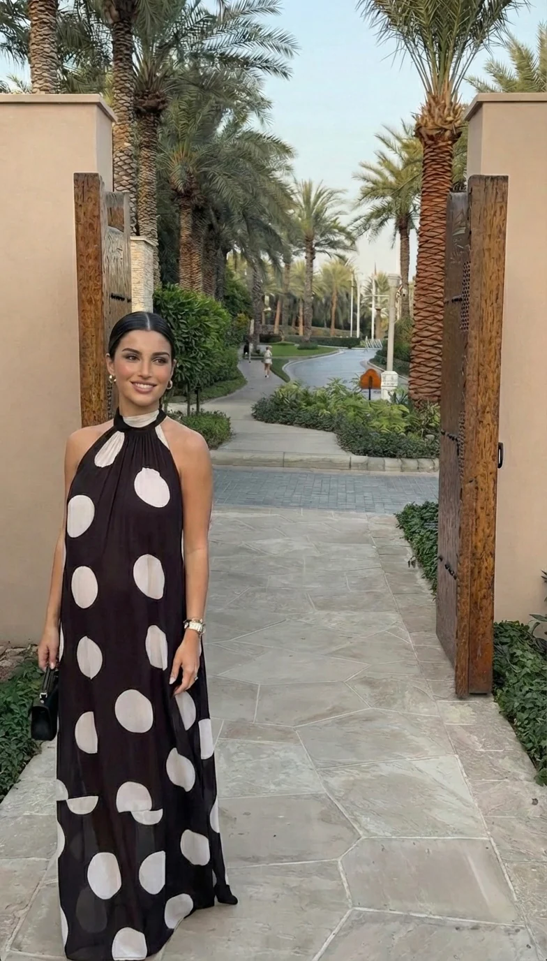 POLKA DOT BUMP DRESS - Image 2