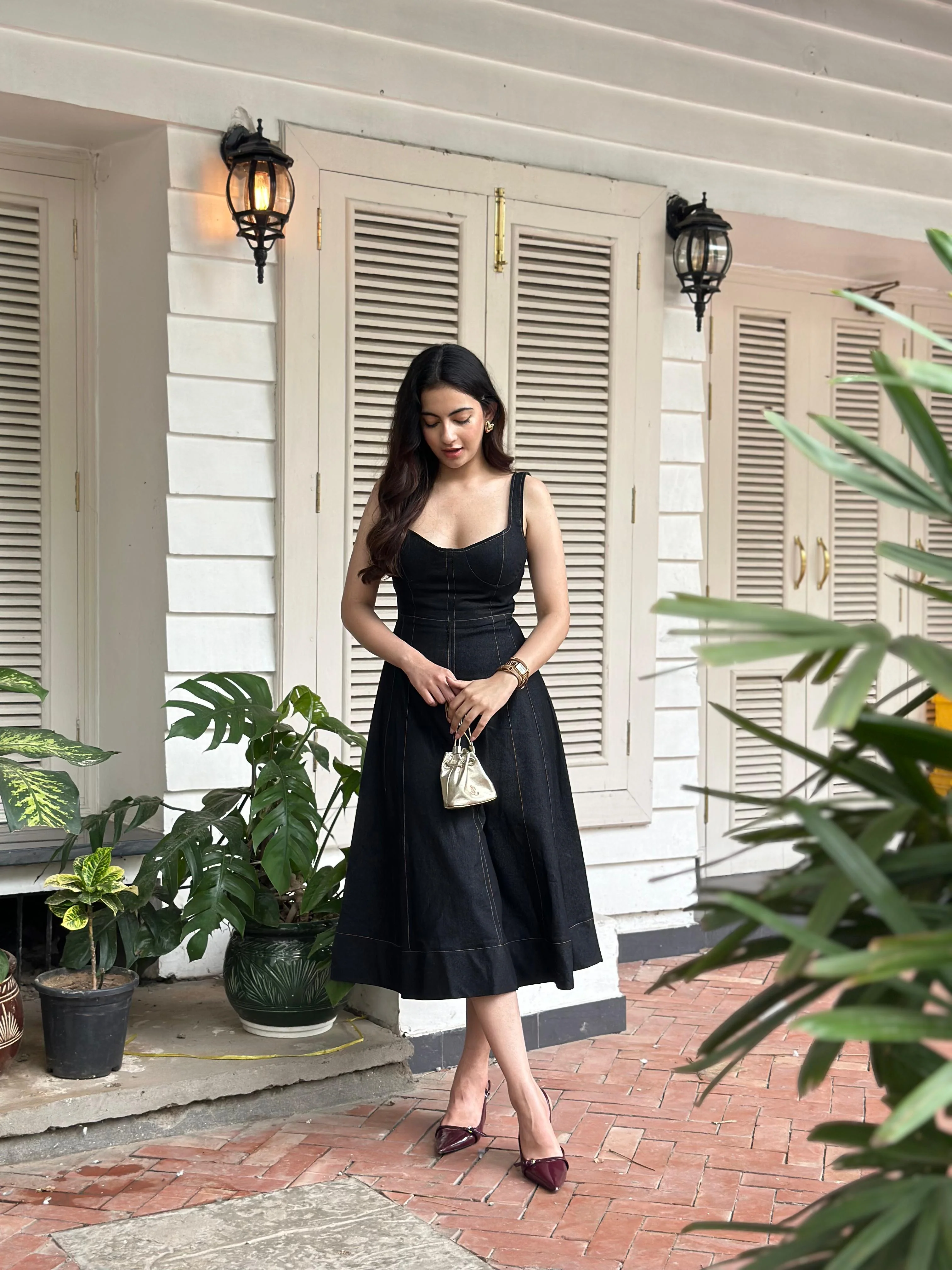 PROVENCE DENIM DRESS - Image 2