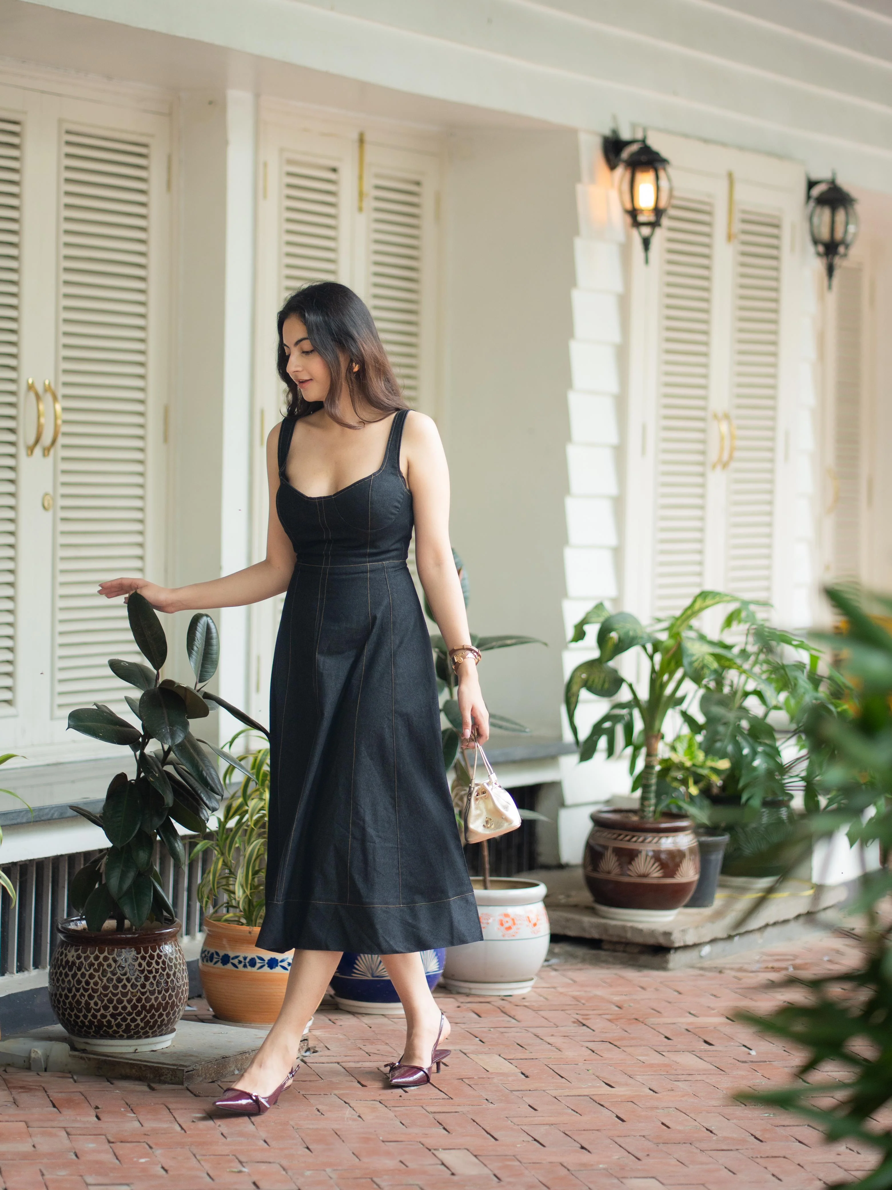 PROVENCE DENIM DRESS - Image 3