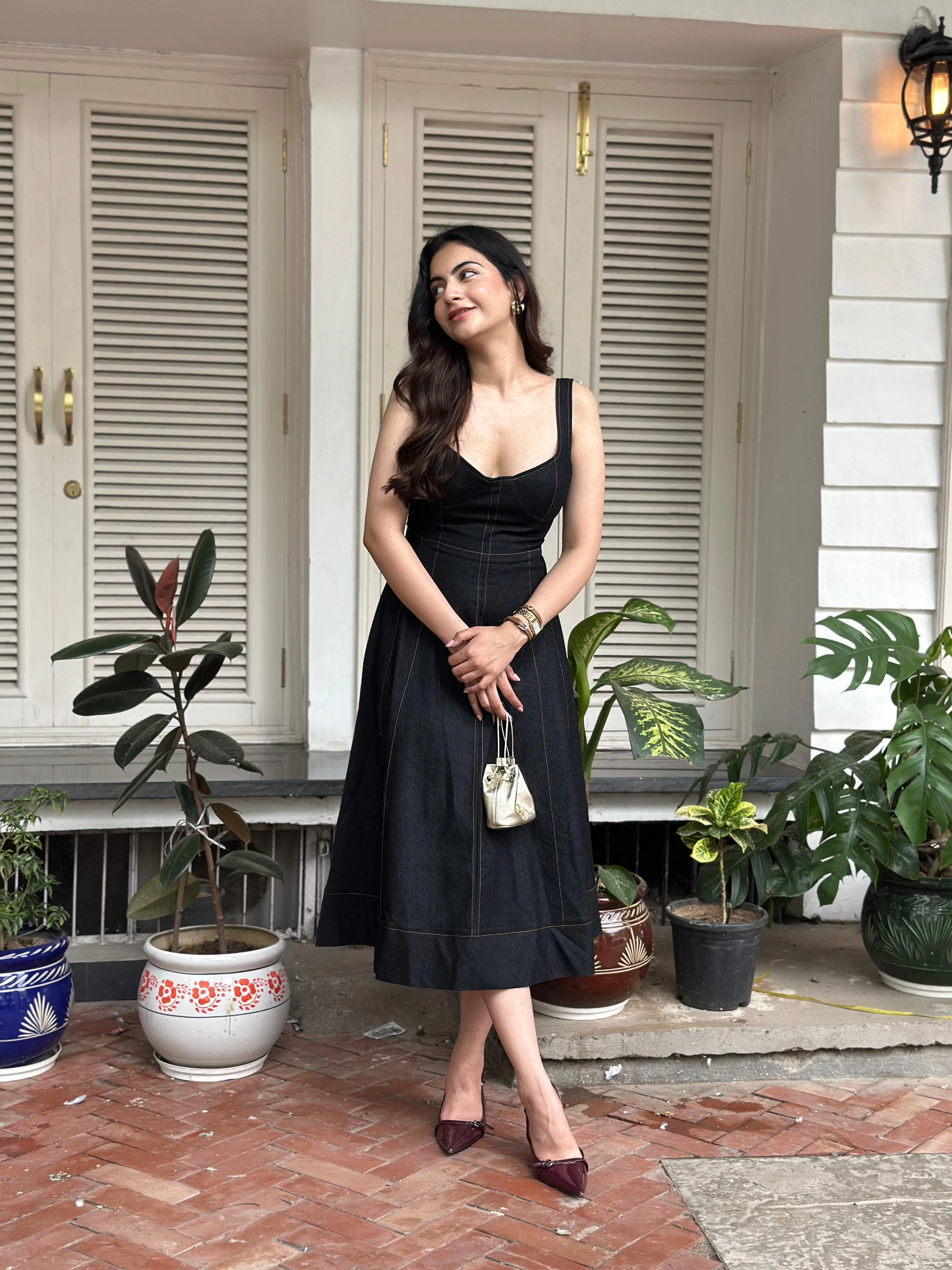 PROVENCE DENIM DRESS - Image 4