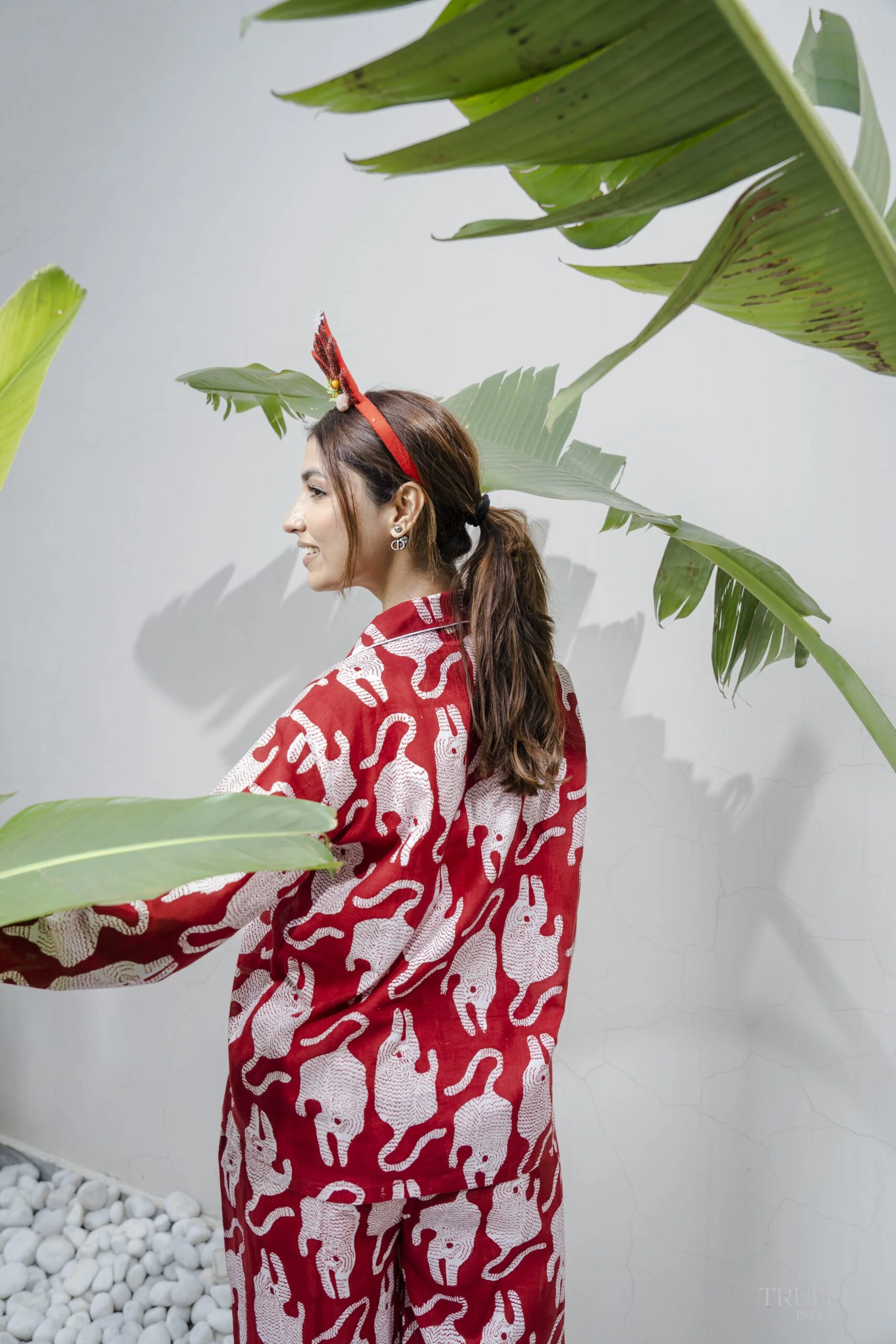 RED EMPRESS PYJAMA SET - Image 5