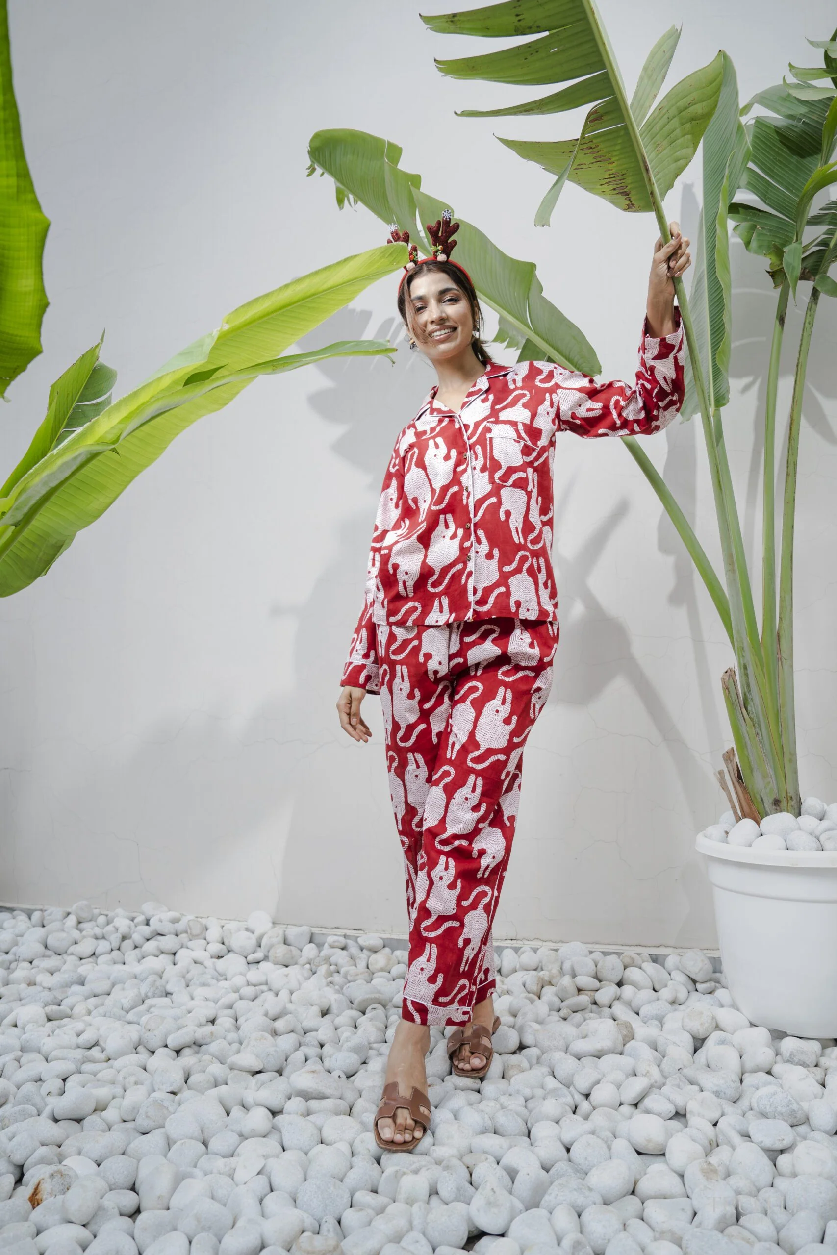 RED EMPRESS PYJAMA SET - Image 6