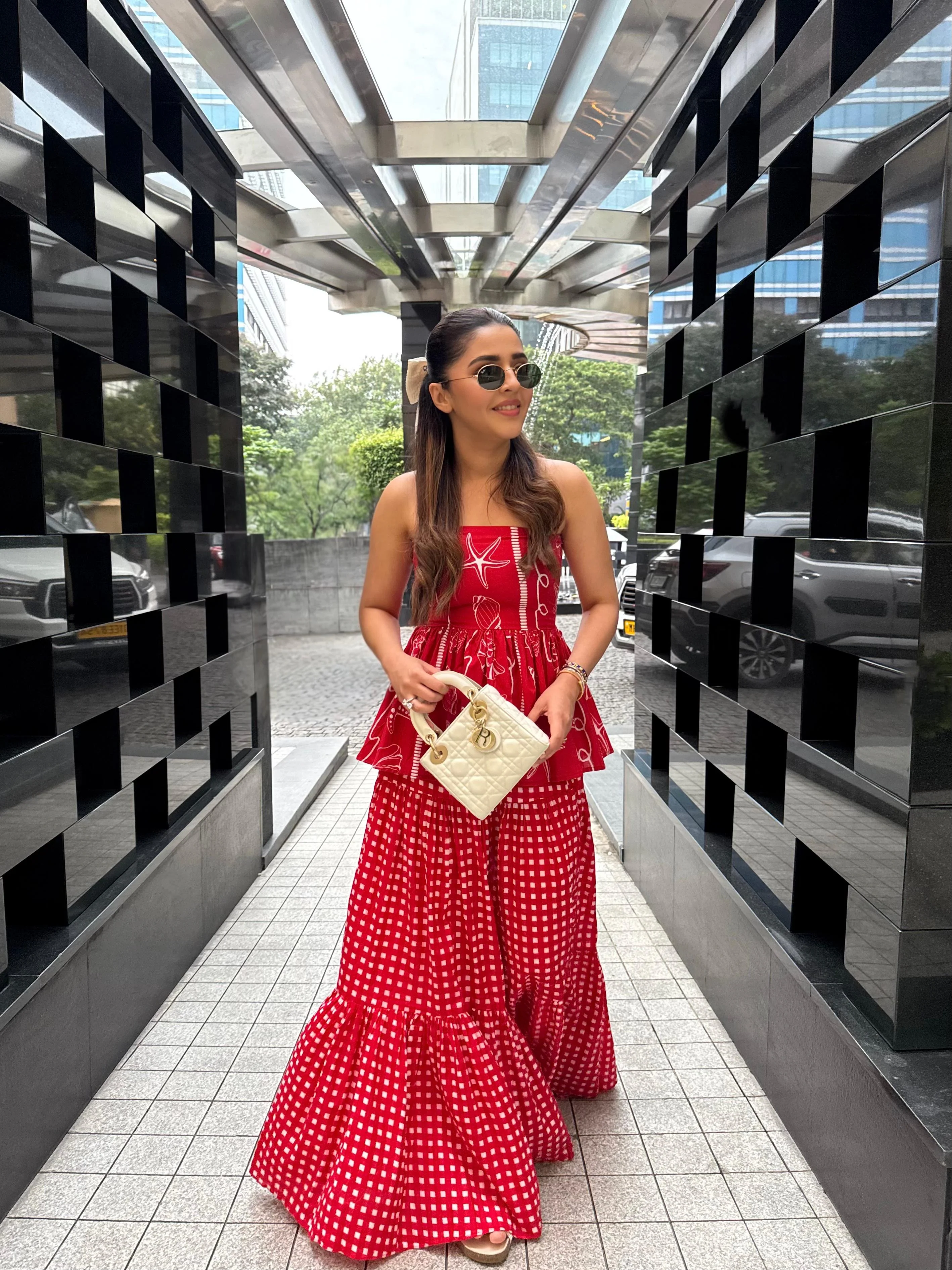RED SEA SKIRT SET
