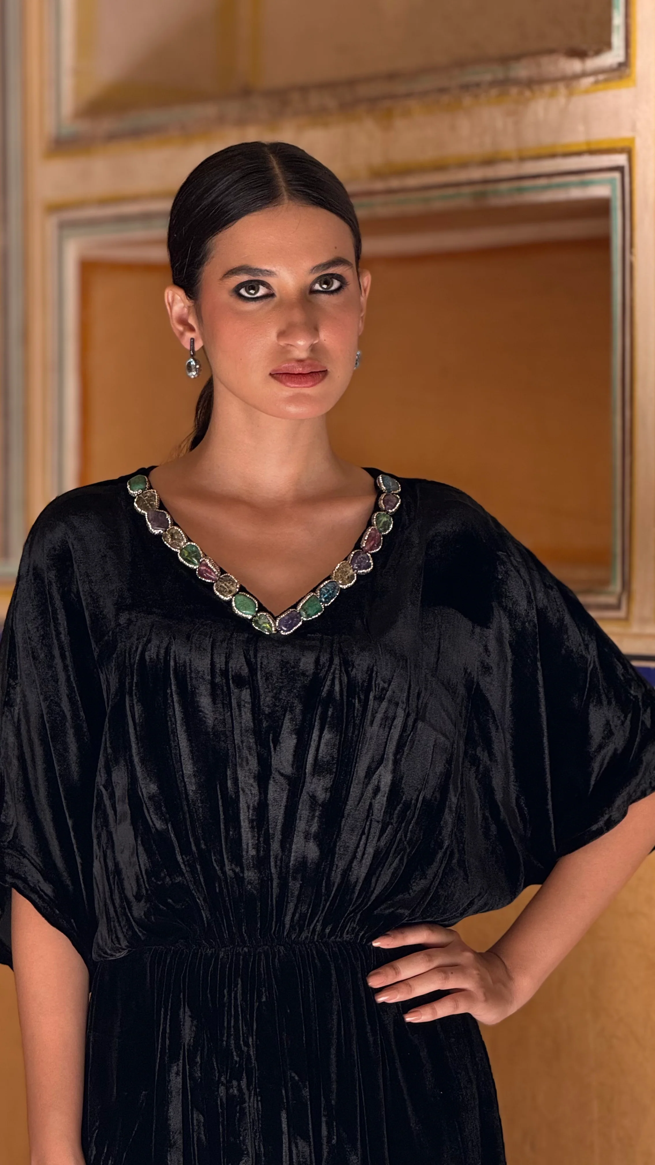 SEMI-PRECIOUS STONE DRESS - Image 6