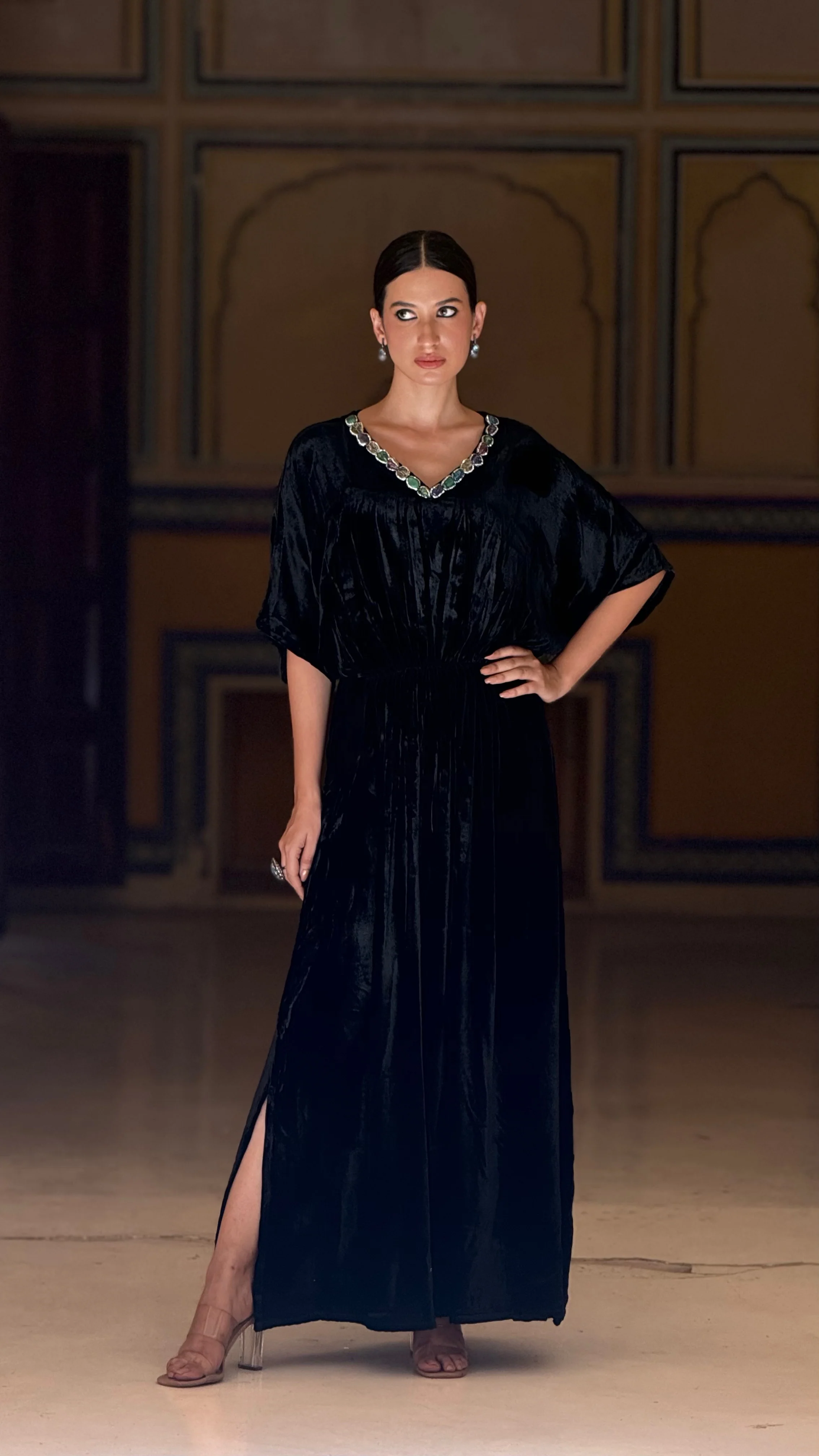 SEMI-PRECIOUS STONE DRESS - Image 7