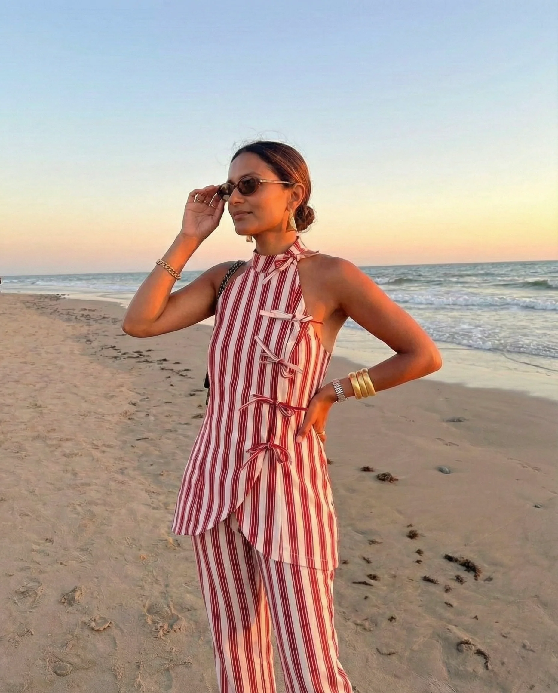 SOL STRIPE DRESS