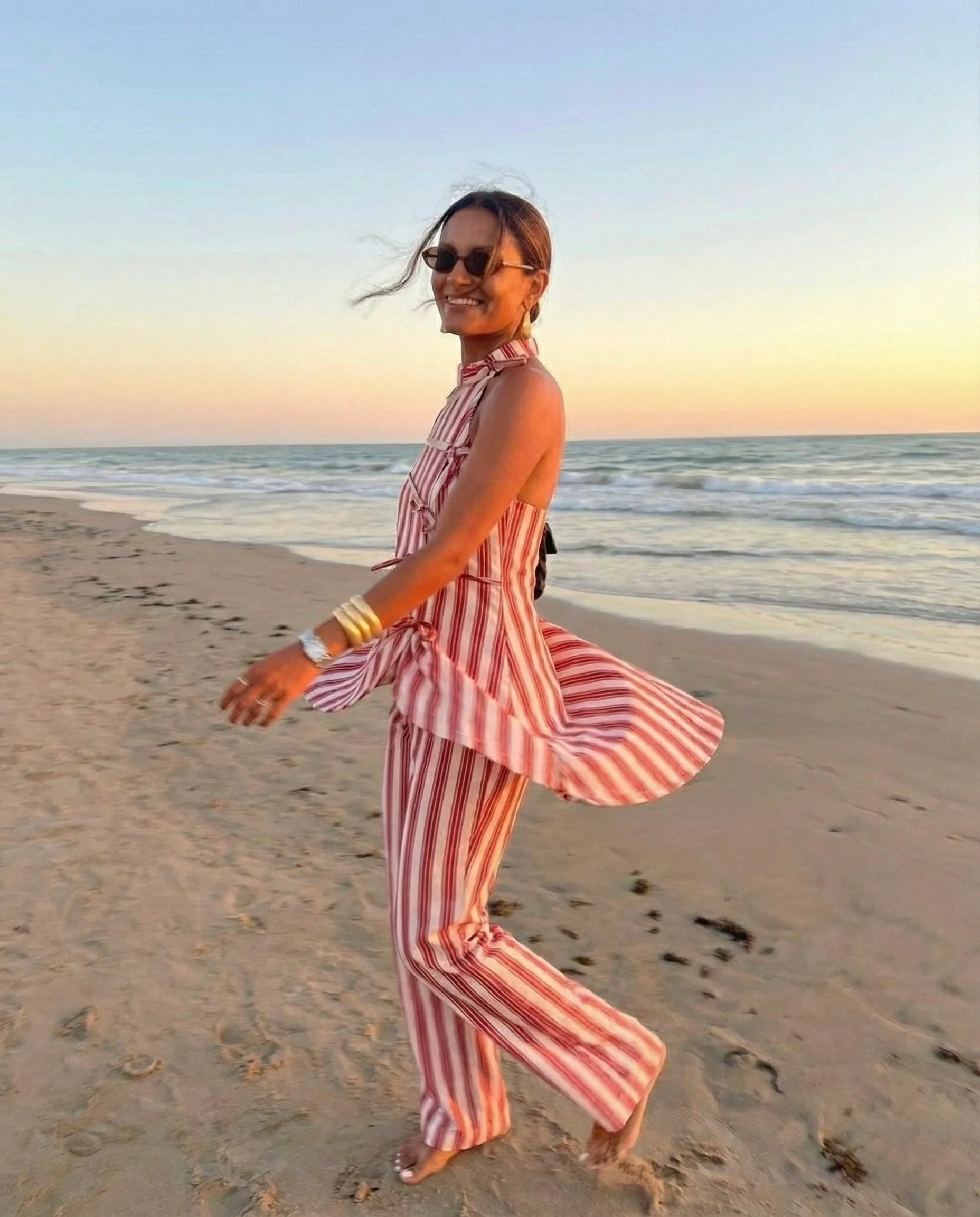 SOL STRIPE DRESS - Image 2