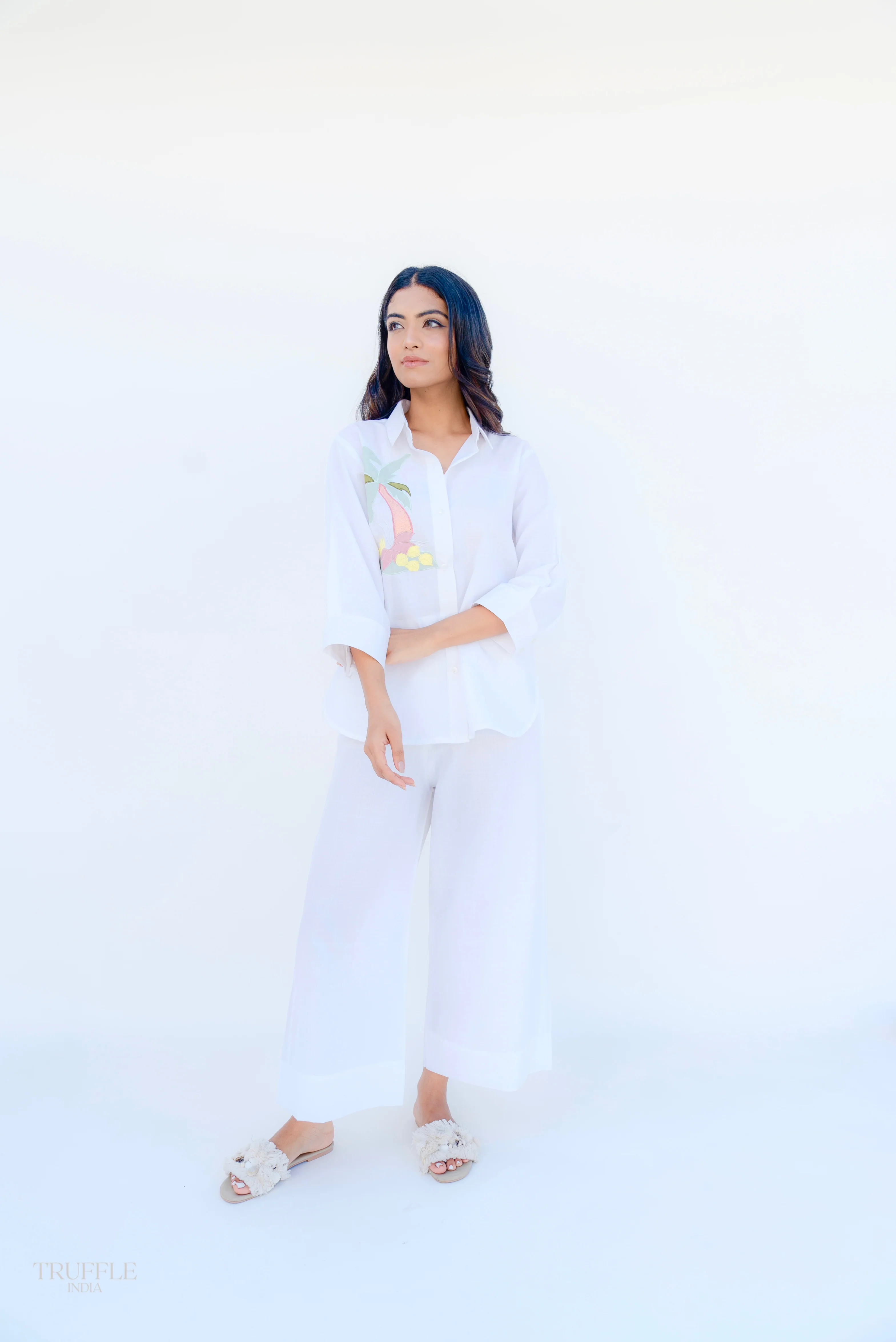 TENDER COCONUT LINEN CO-ORD - Image 3
