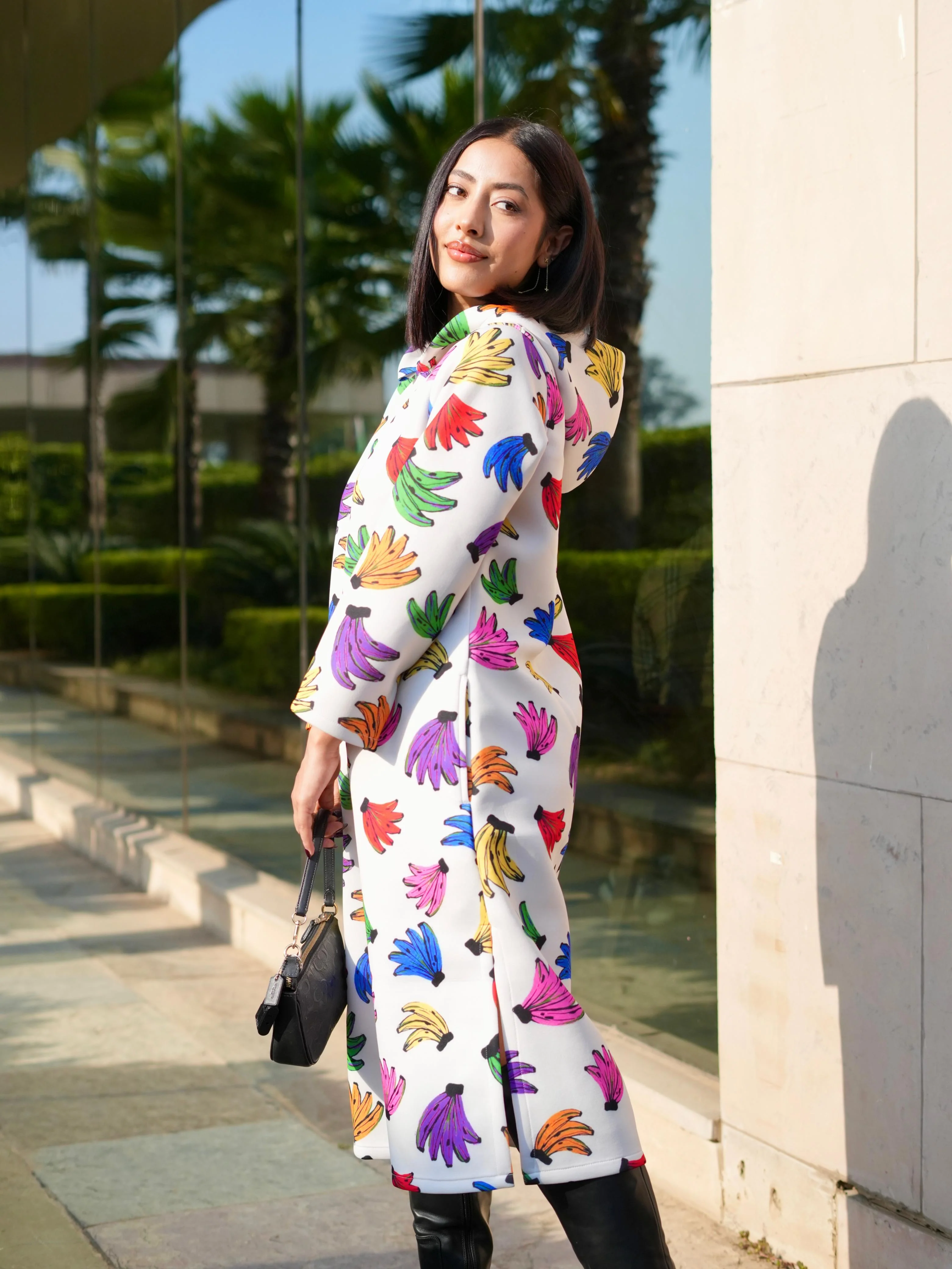 URBAN MONKEY HOODIE DRESS - Image 6