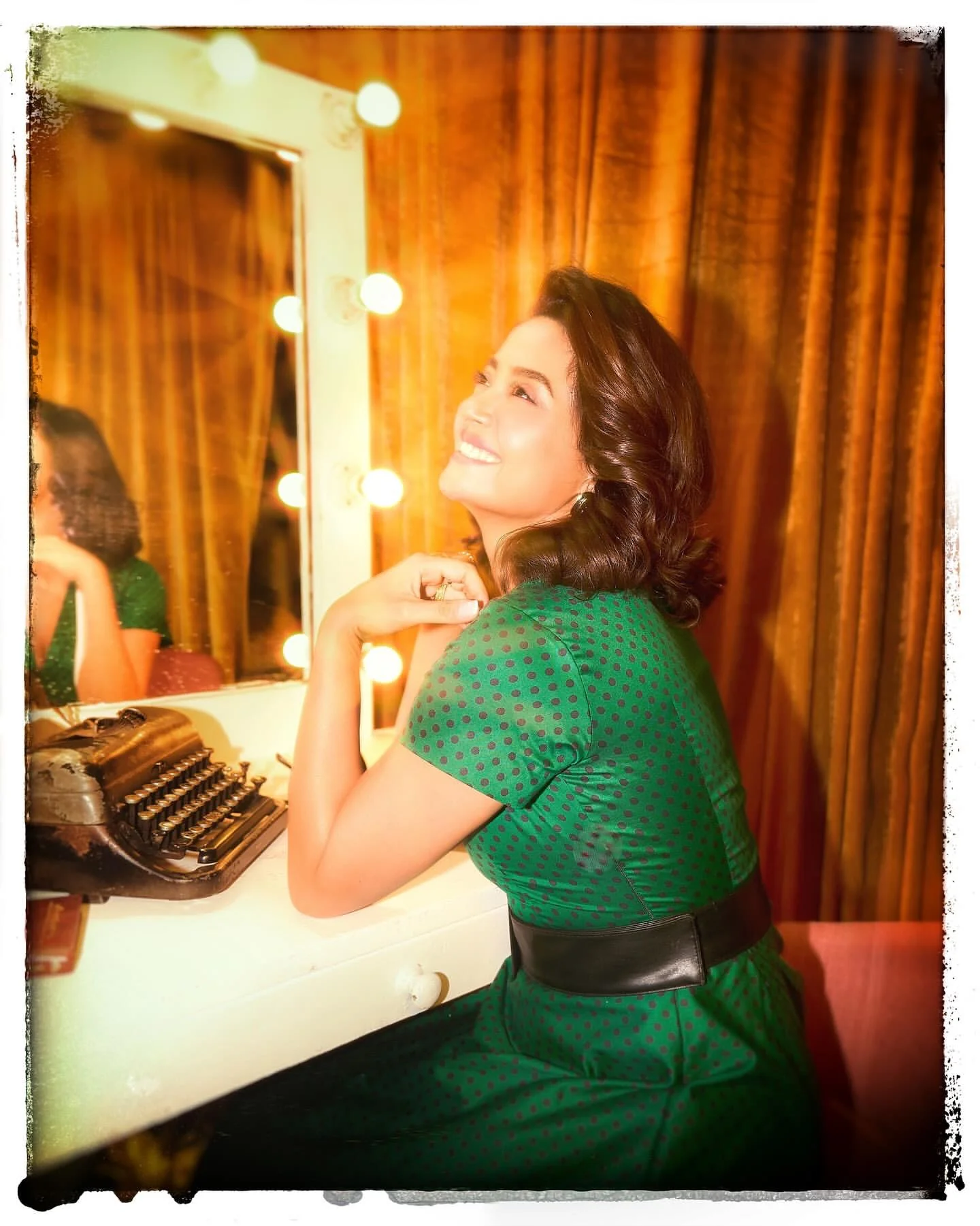 VINTAGE POLKA DRESS - Image 12