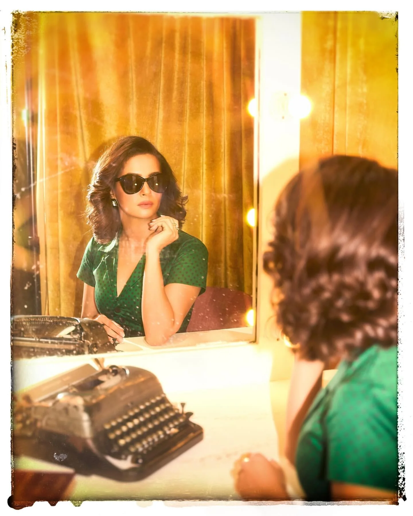 VINTAGE POLKA DRESS - Image 4