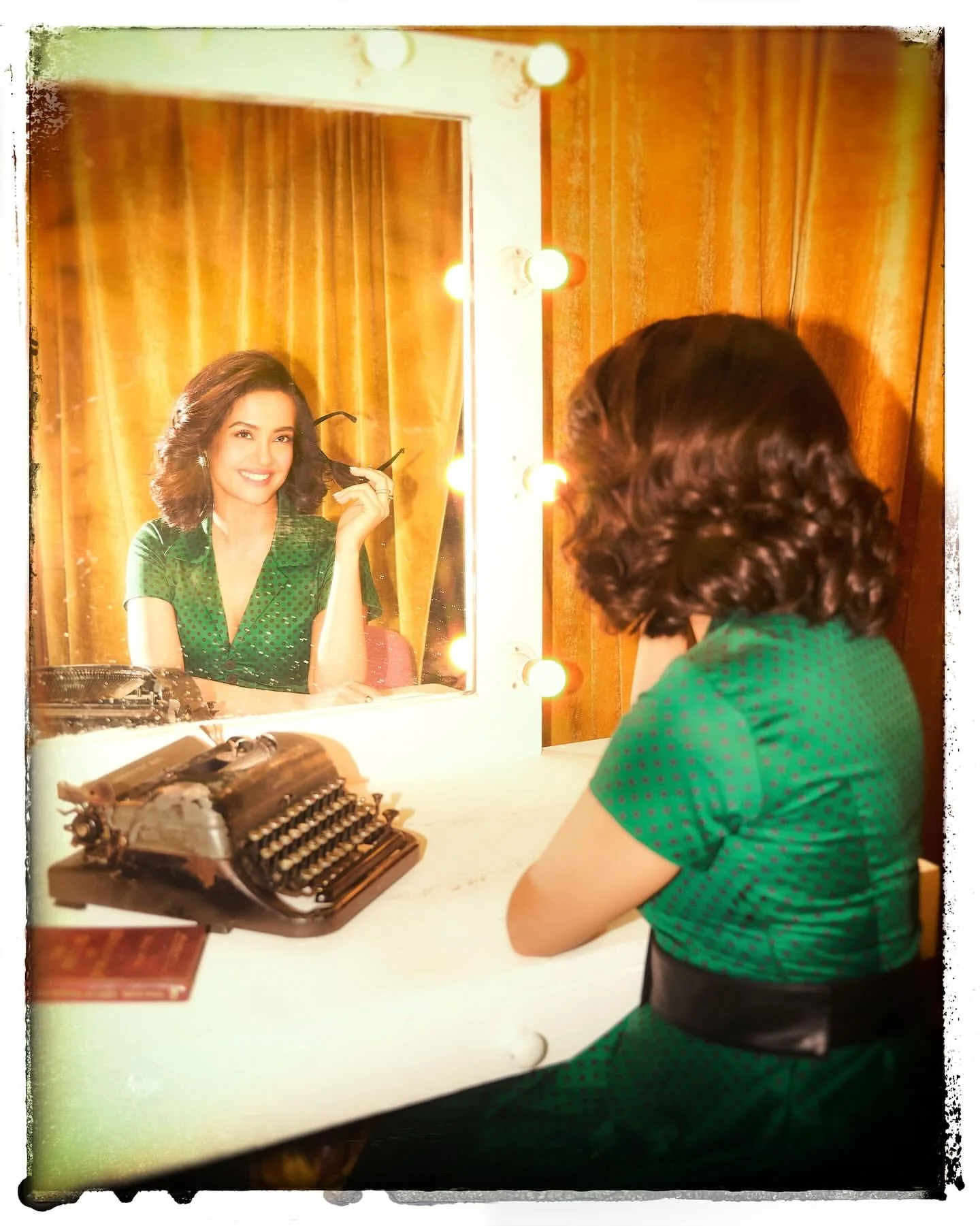 VINTAGE POLKA DRESS - Image 5