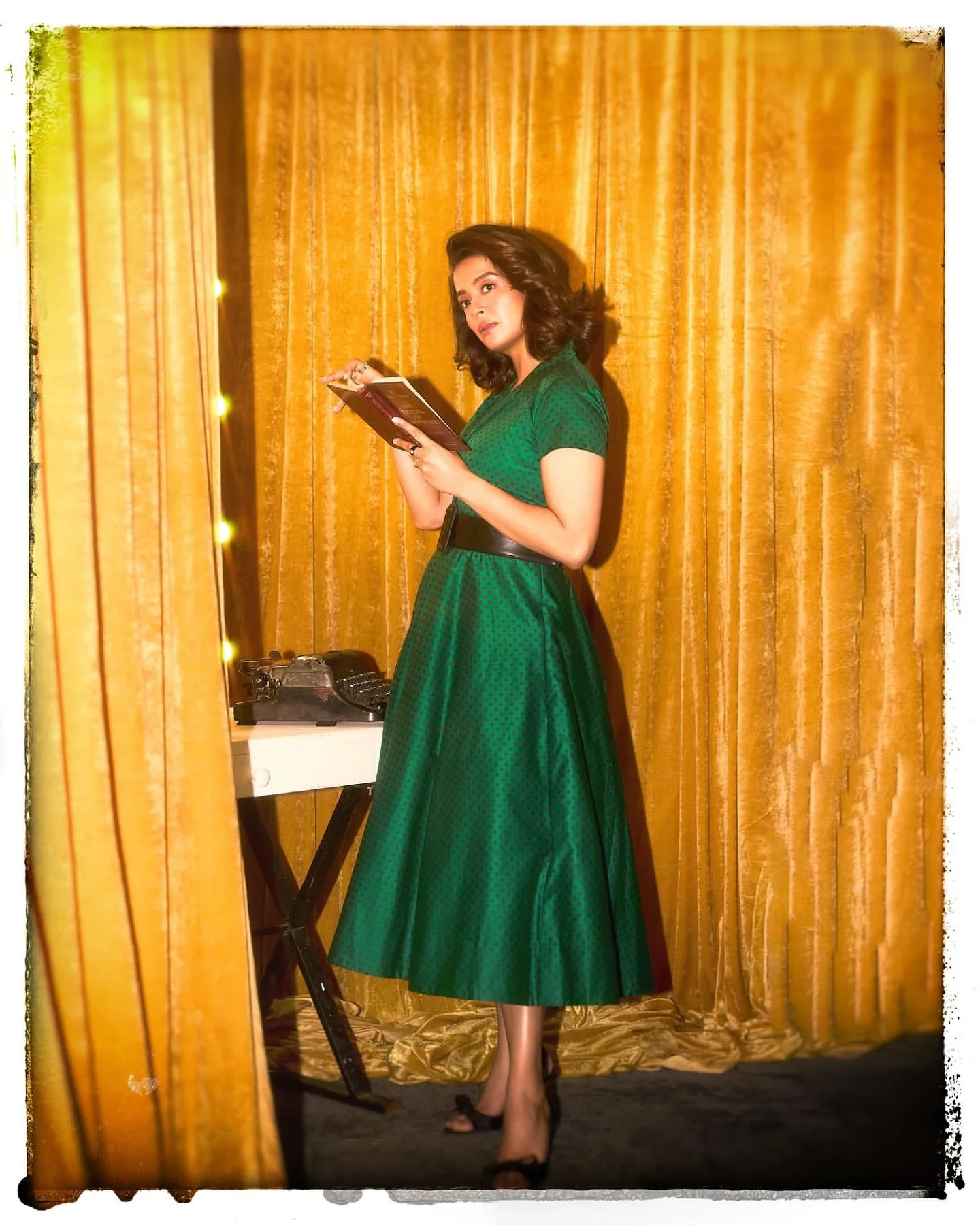VINTAGE POLKA DRESS - Image 7